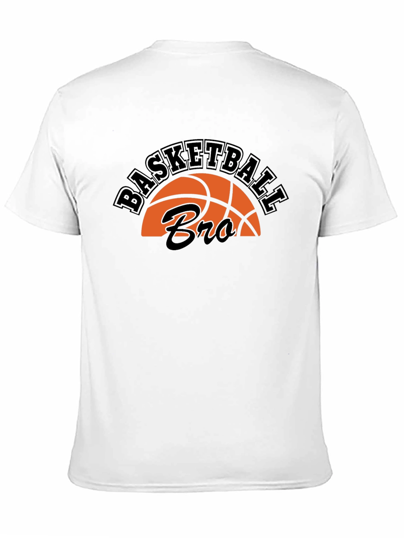 Basketball Bro T-Shirt - Black Graphic Tee
