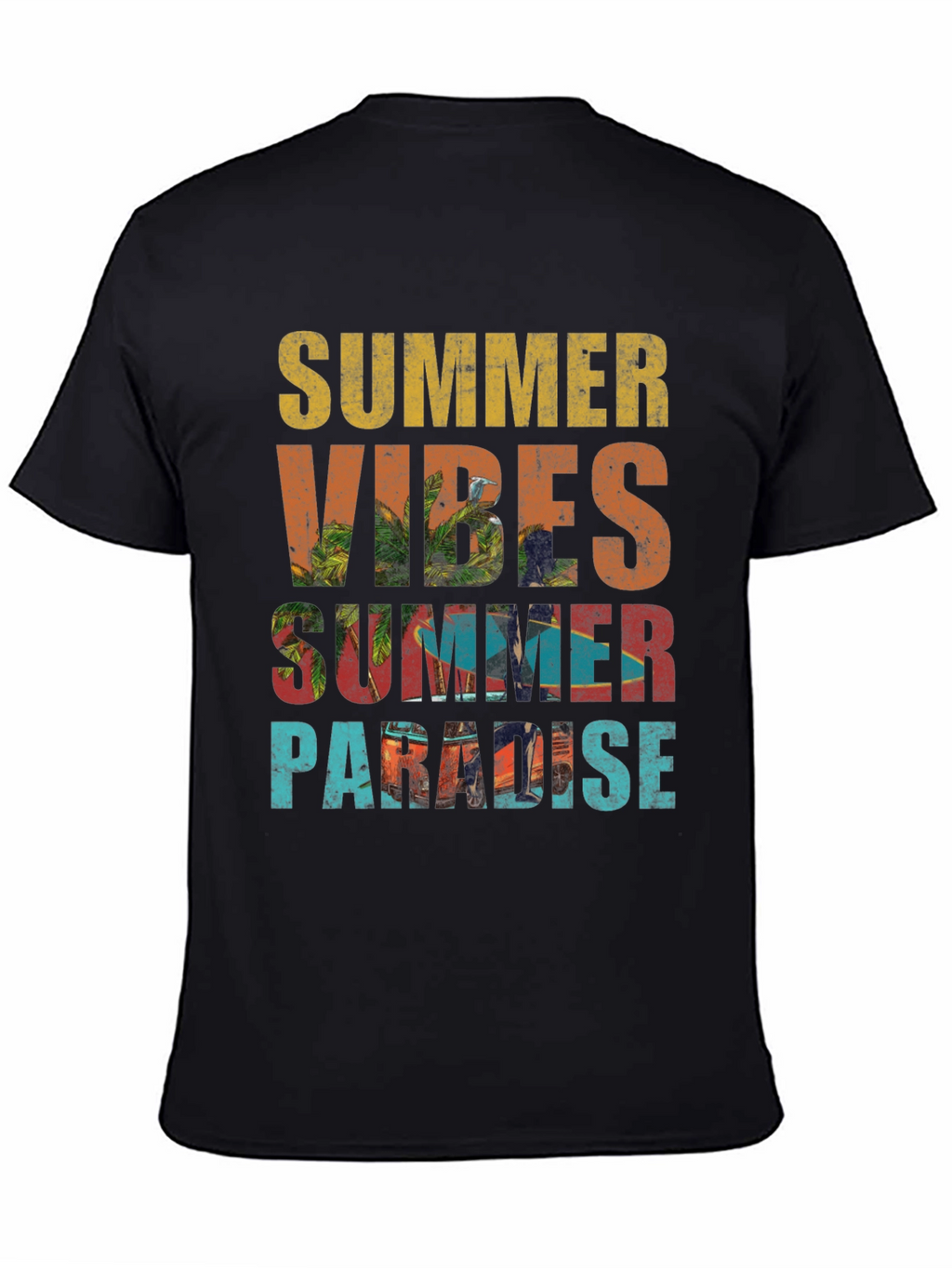 Summer Vibes Paradise Graphic Tee