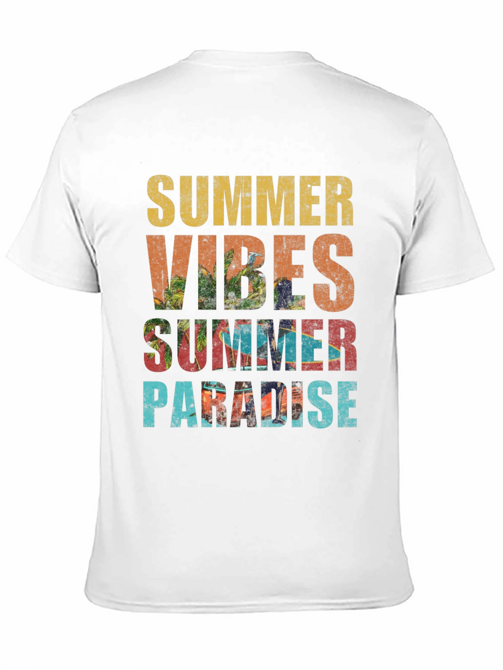 Summer Vibes Paradise Graphic Tee
