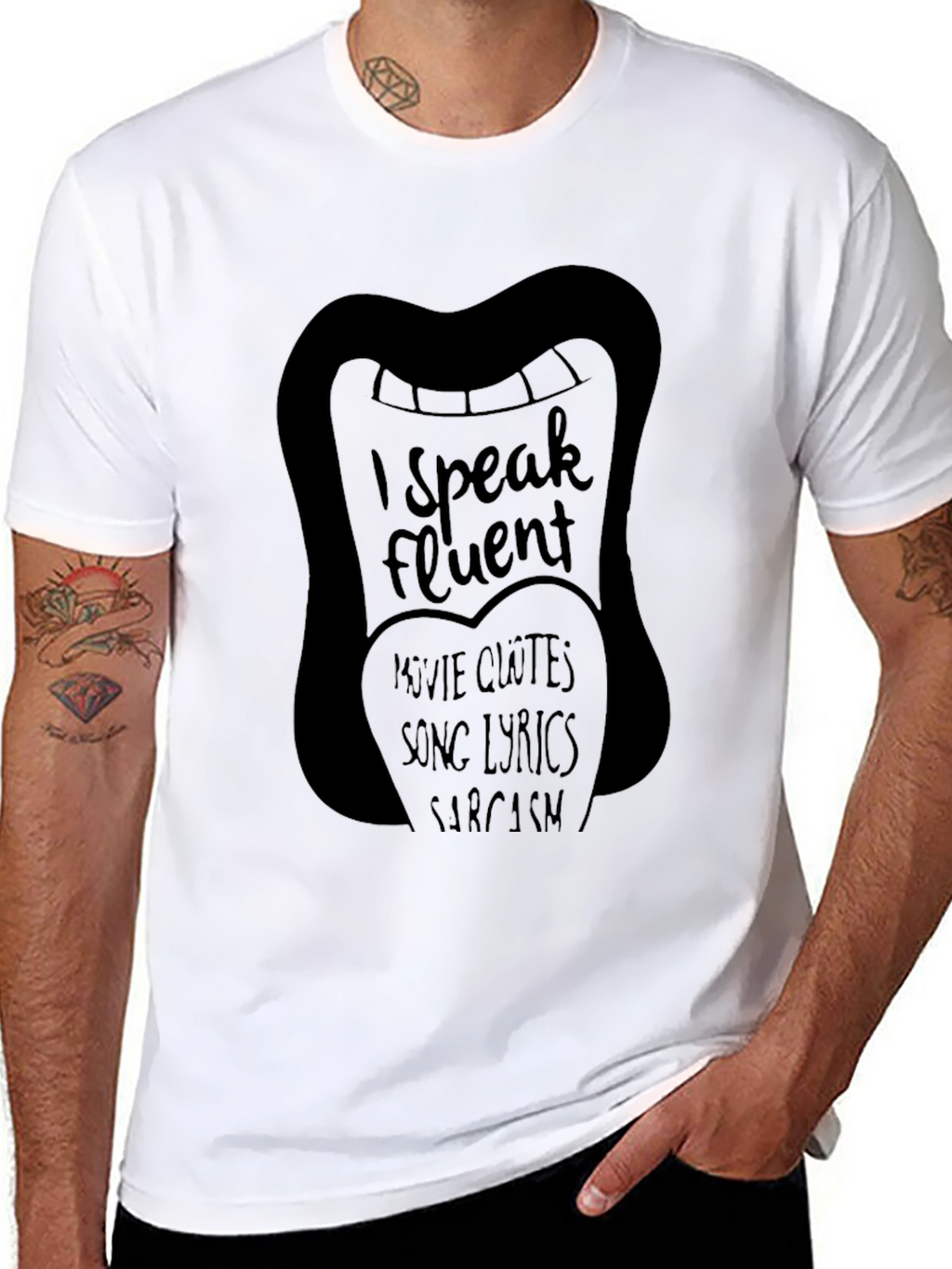 Fluent in Movie Quotes T-Shirt