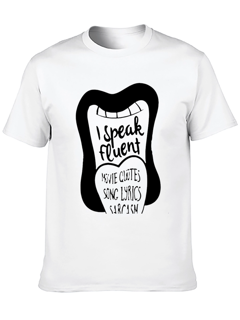 Fluent in Movie Quotes T-Shirt