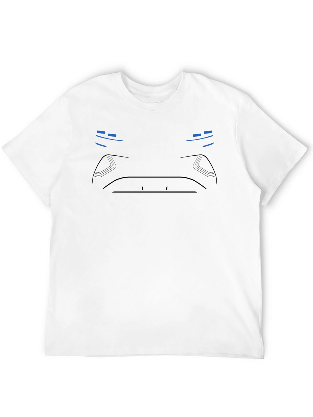 Minimalist Cyberpunk T-Shirt - Black