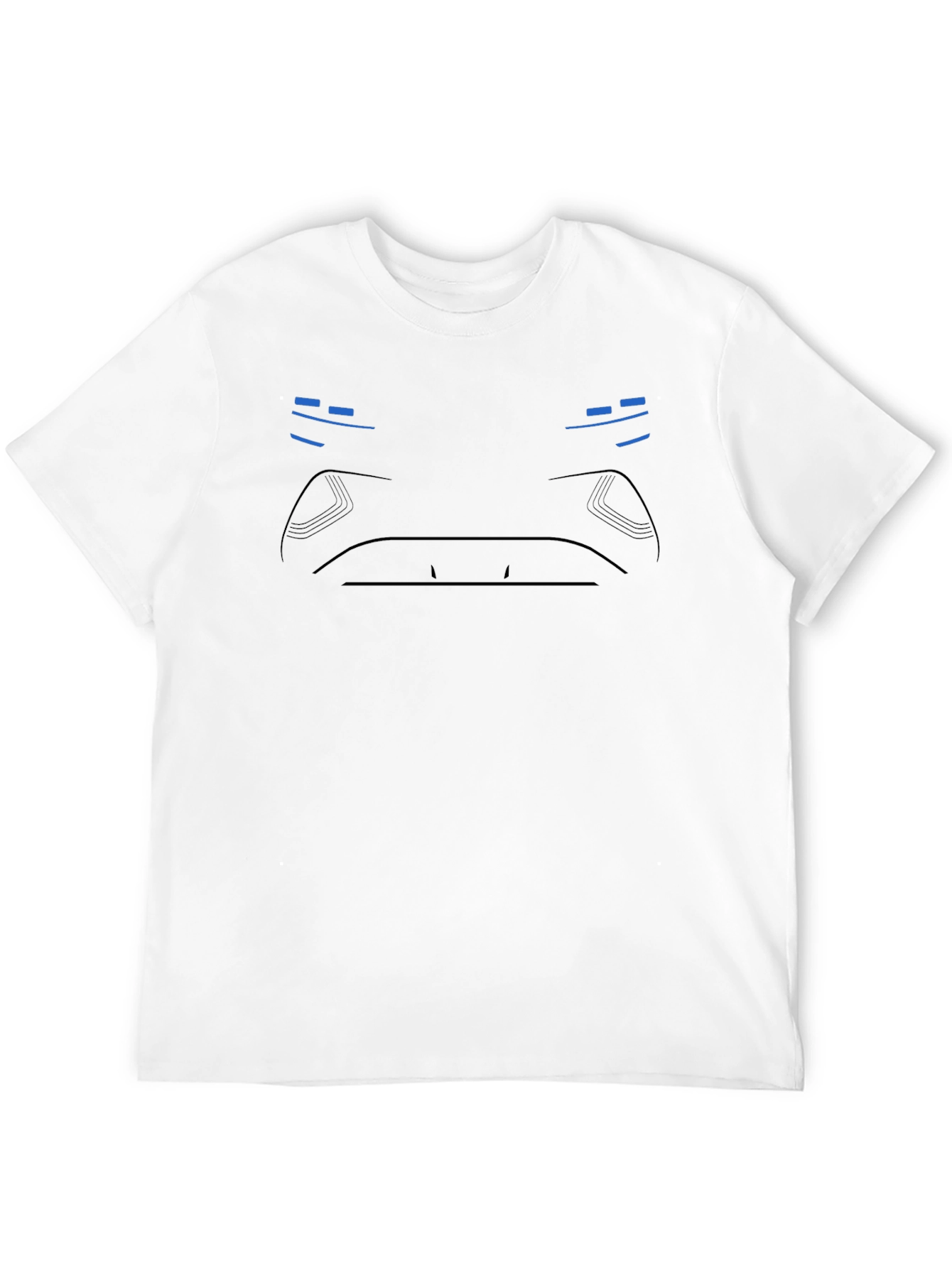 Minimalist Cyberpunk T-Shirt - Black