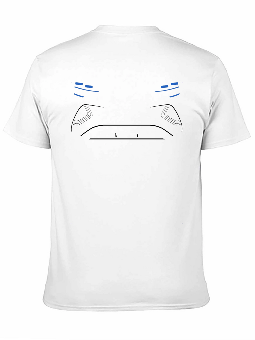 Minimalist Cyberpunk T-Shirt - Black