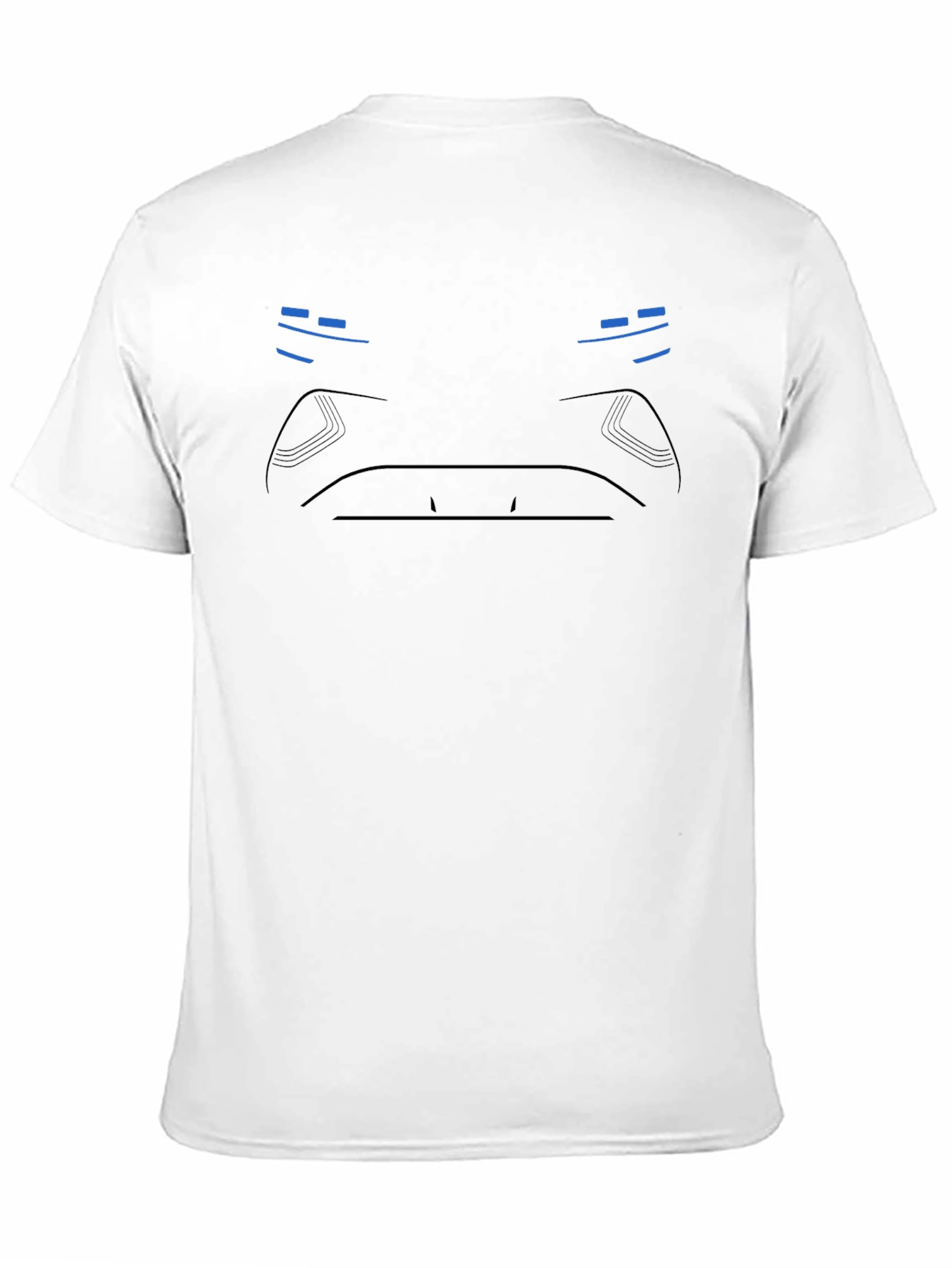 Minimalist Cyberpunk T-Shirt - Black