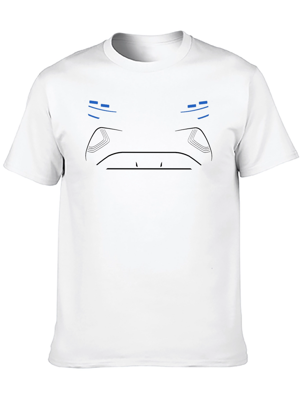 Minimalist Cyberpunk T-Shirt - Black