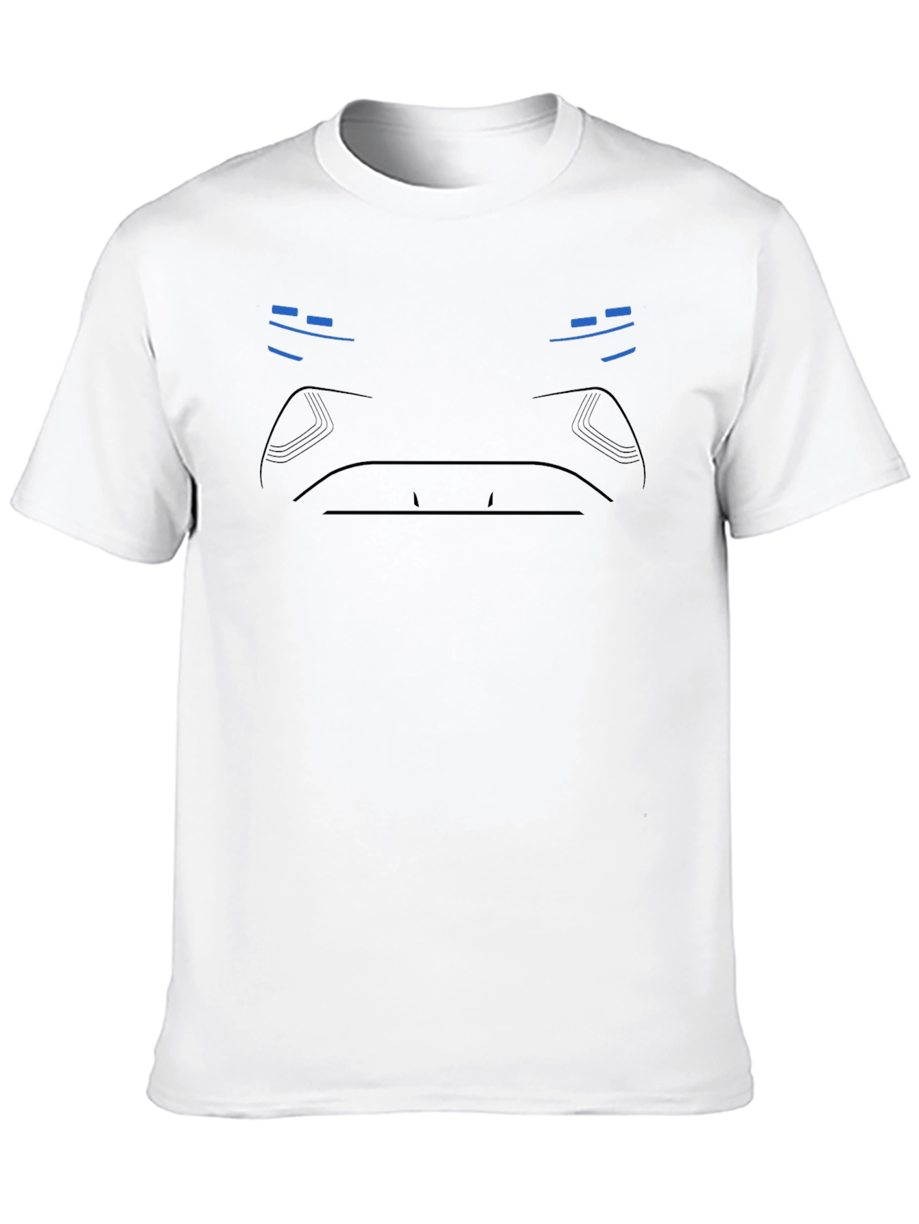Minimalist Cyberpunk T-Shirt - Black