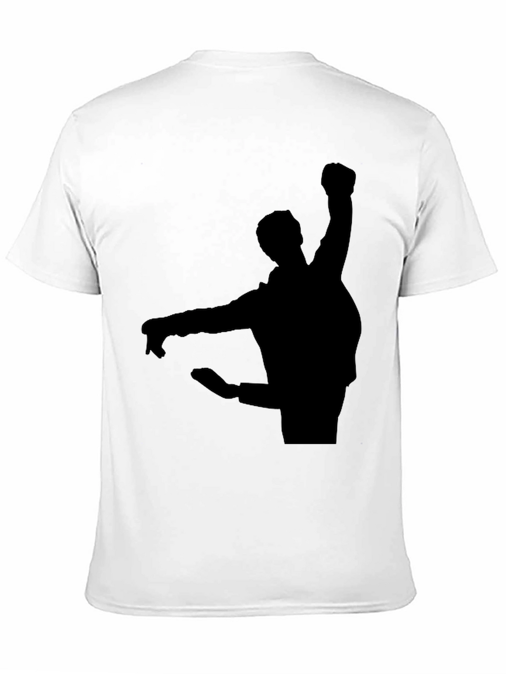 Silhouette Graphic T-Shirt - Black