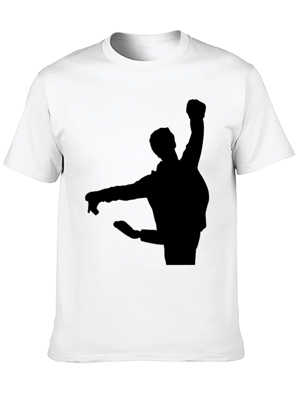 Silhouette Graphic T-Shirt - Black