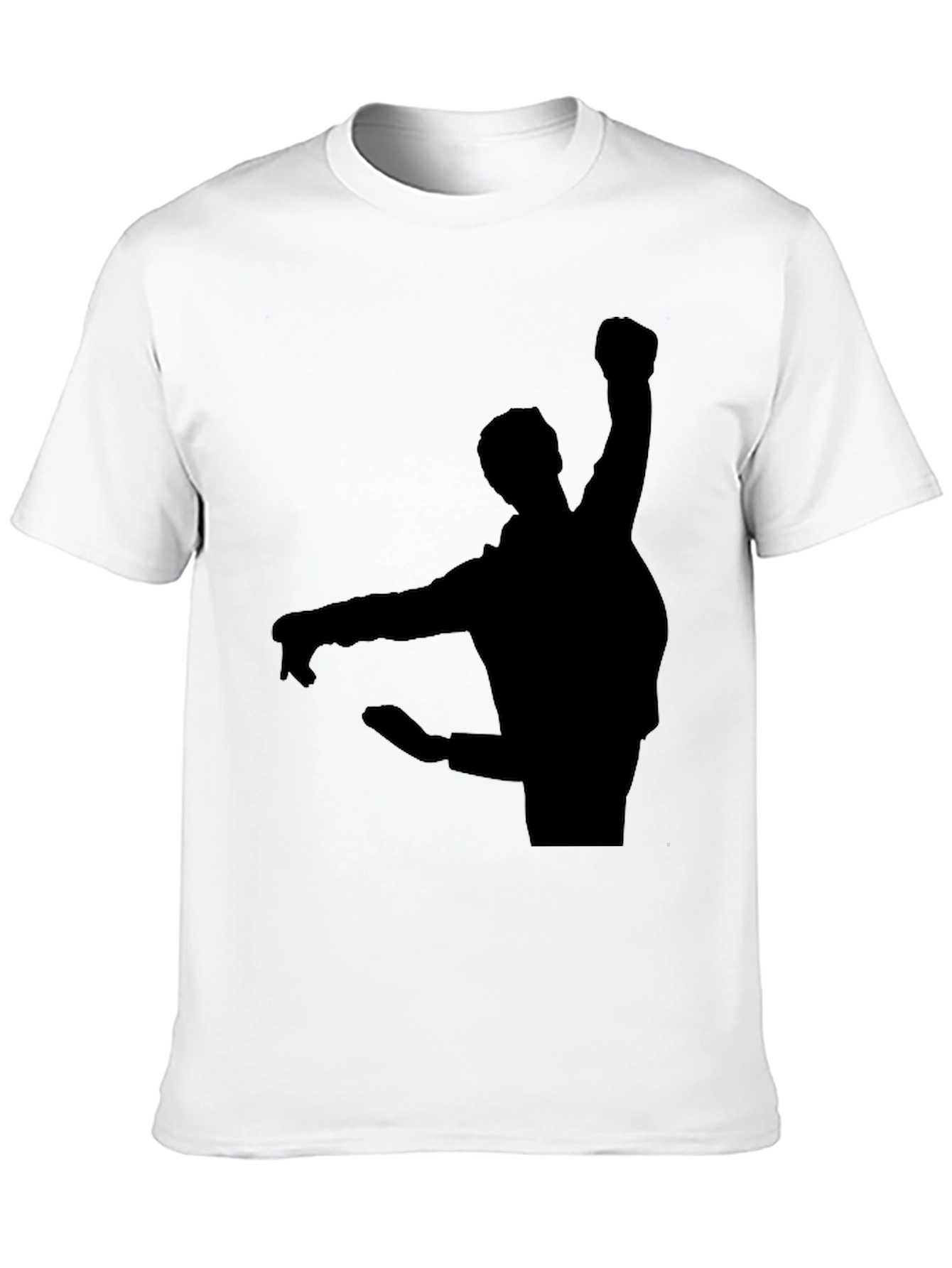 Silhouette Graphic T-Shirt - Black