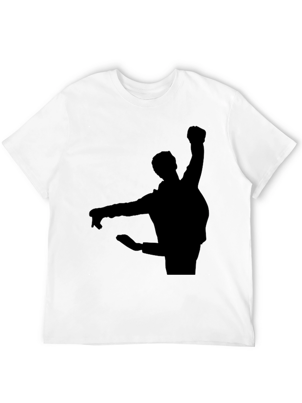 Silhouette Graphic T-Shirt - Black