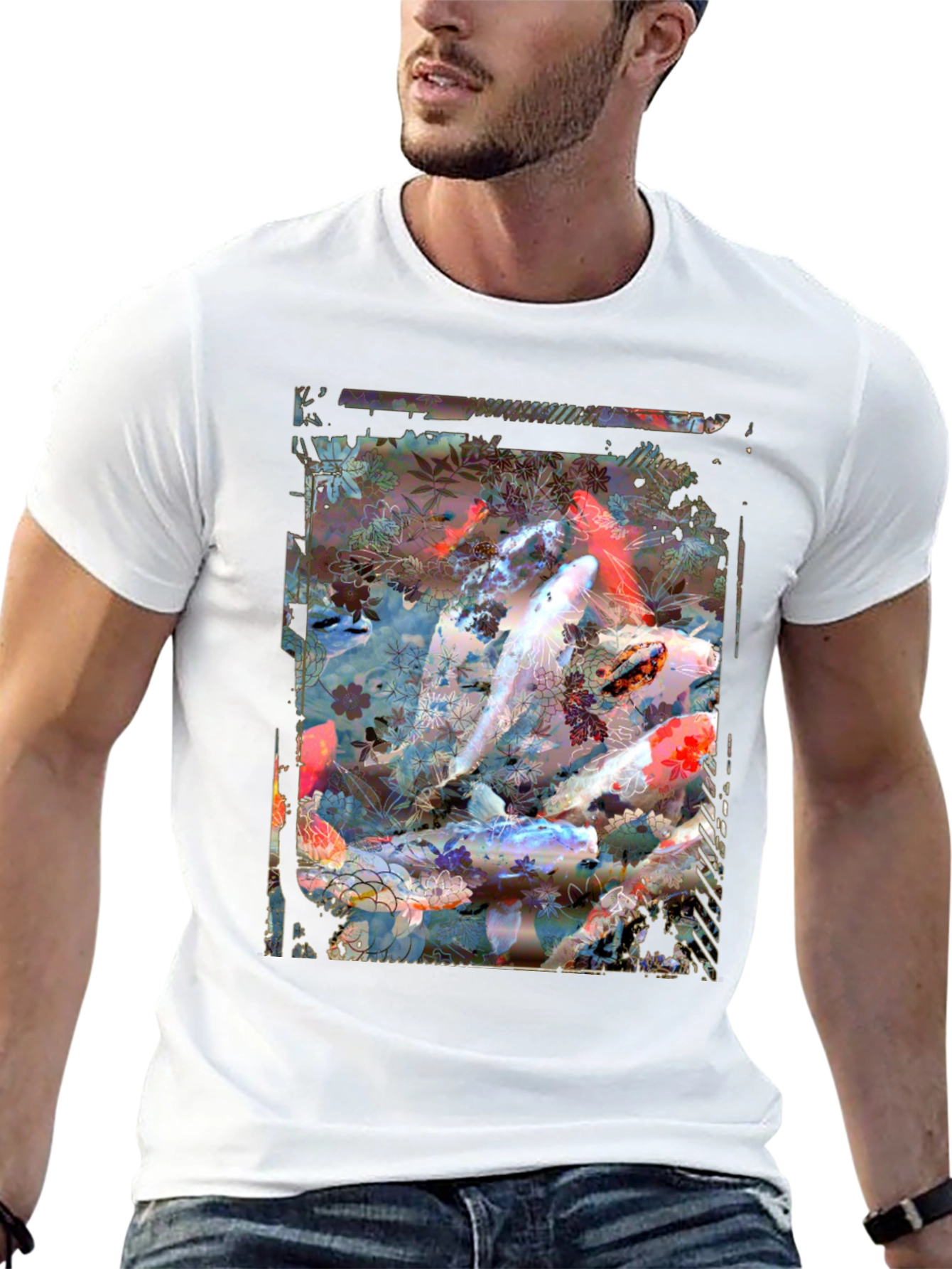 Koi Fish Graphic Tee