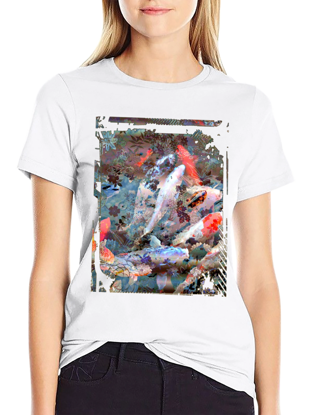 Koi Fish Graphic Tee