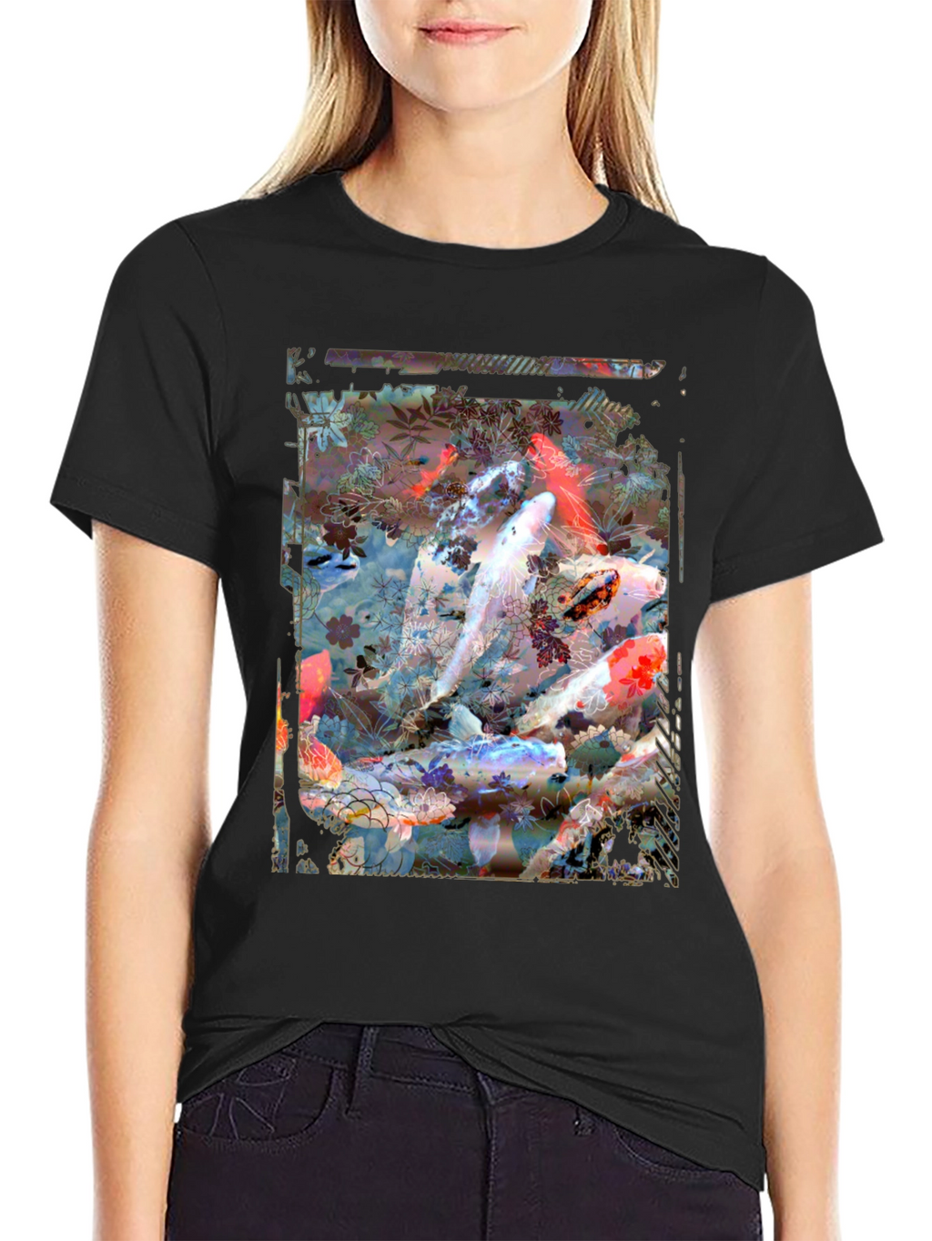 Koi Fish Graphic Tee