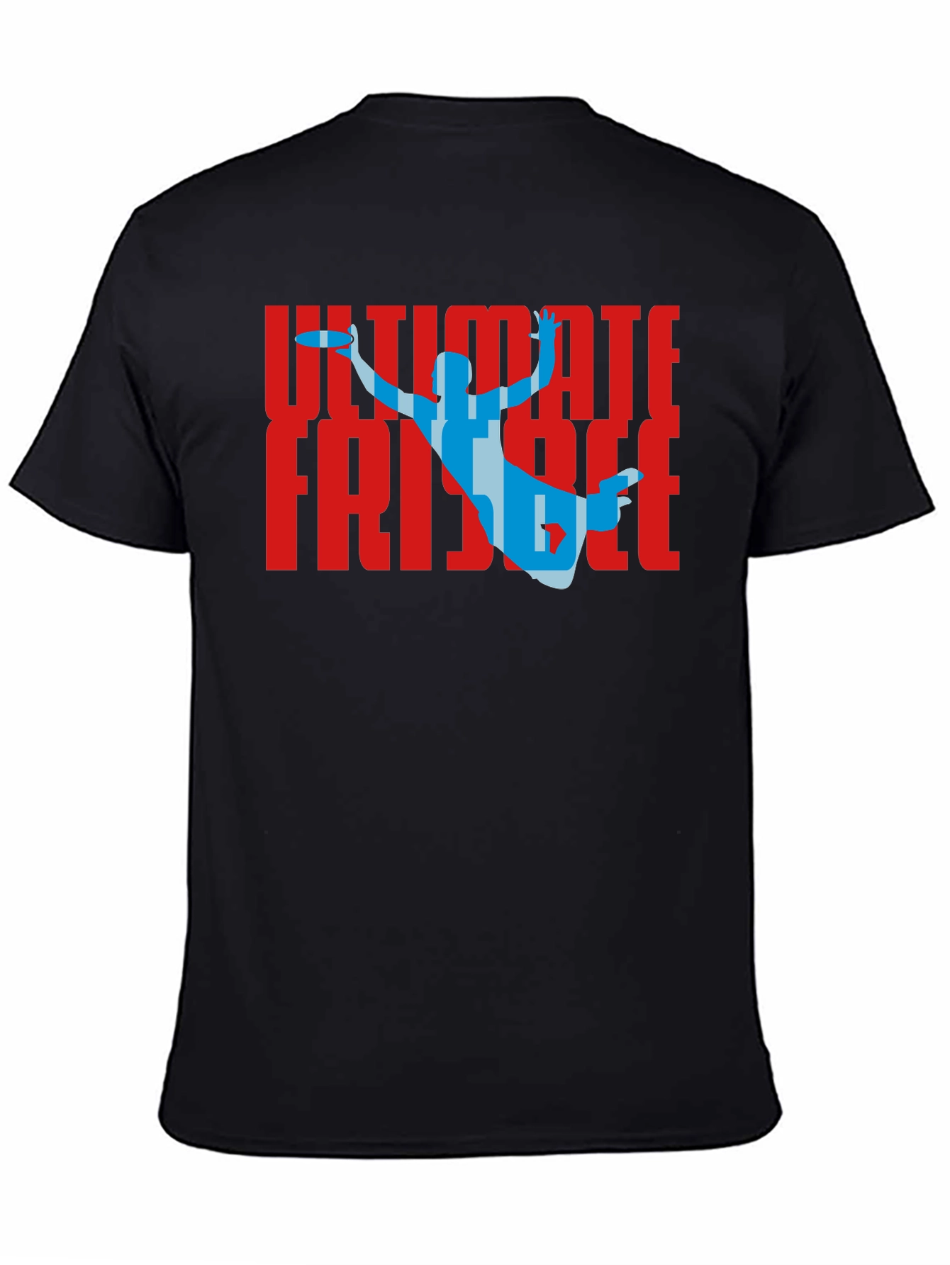 Ultimate Frisbee Graphic T-Shirt Sportswear