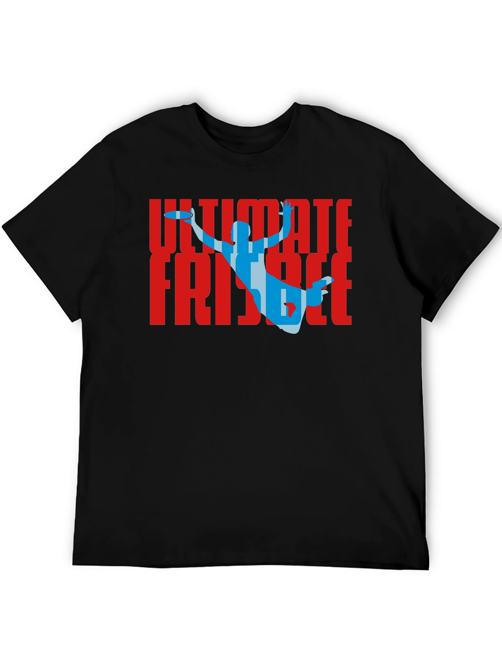 Ultimate Frisbee Graphic T-Shirt Sportswear