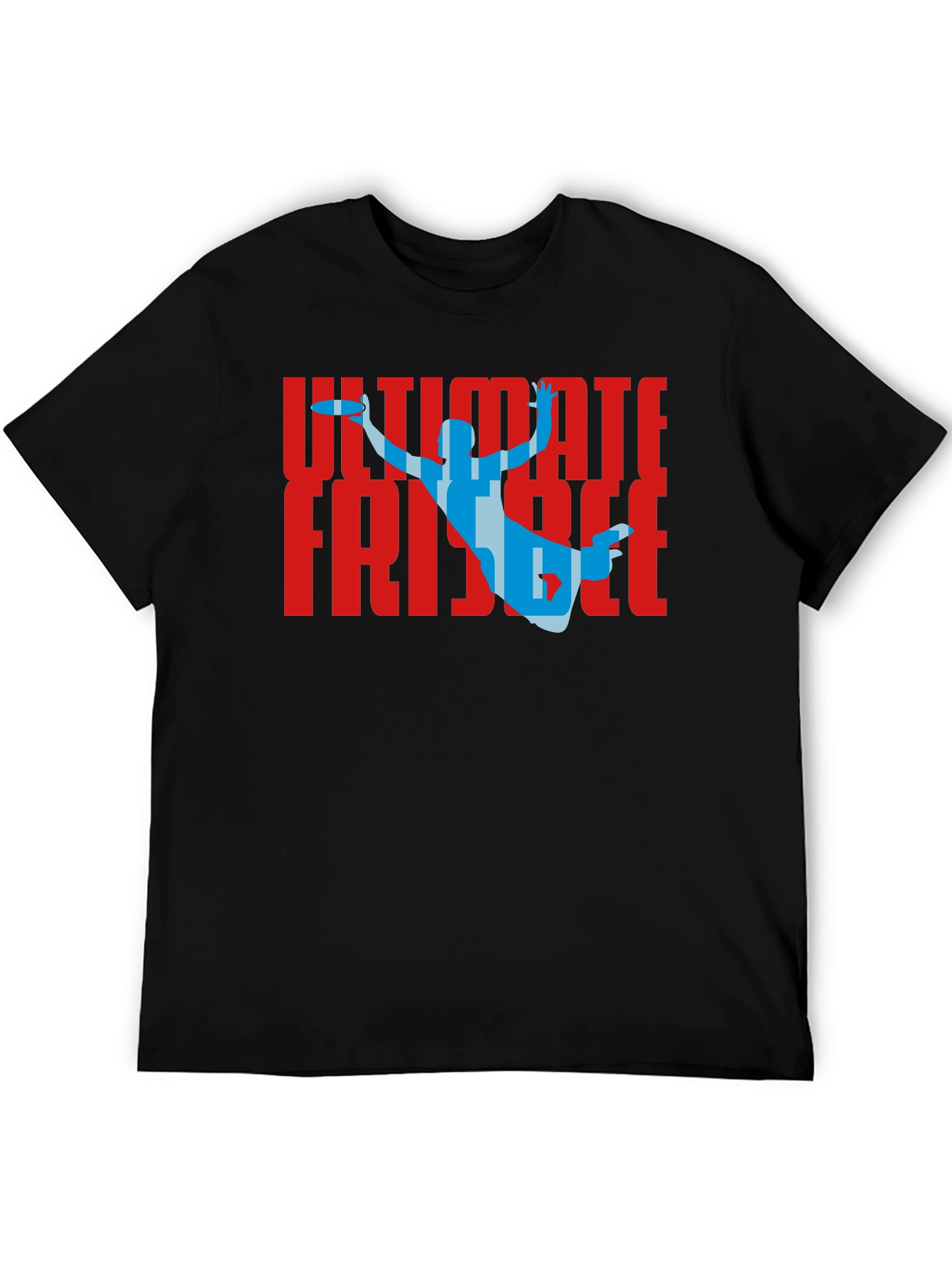 Ultimate Frisbee Graphic T-Shirt Sportswear