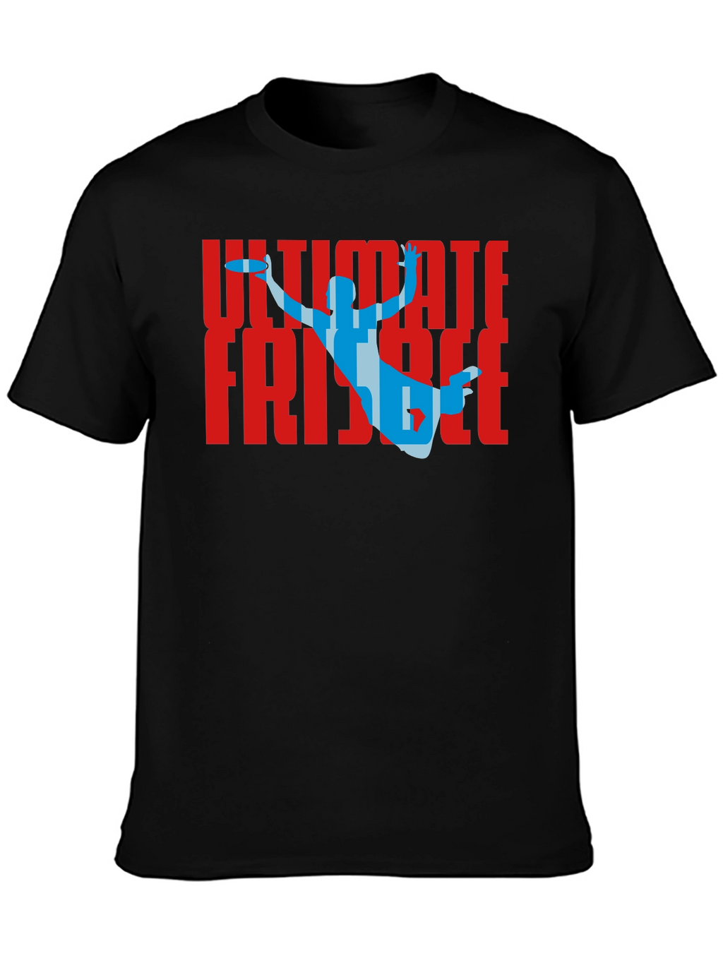 Ultimate Frisbee Graphic T-Shirt Sportswear