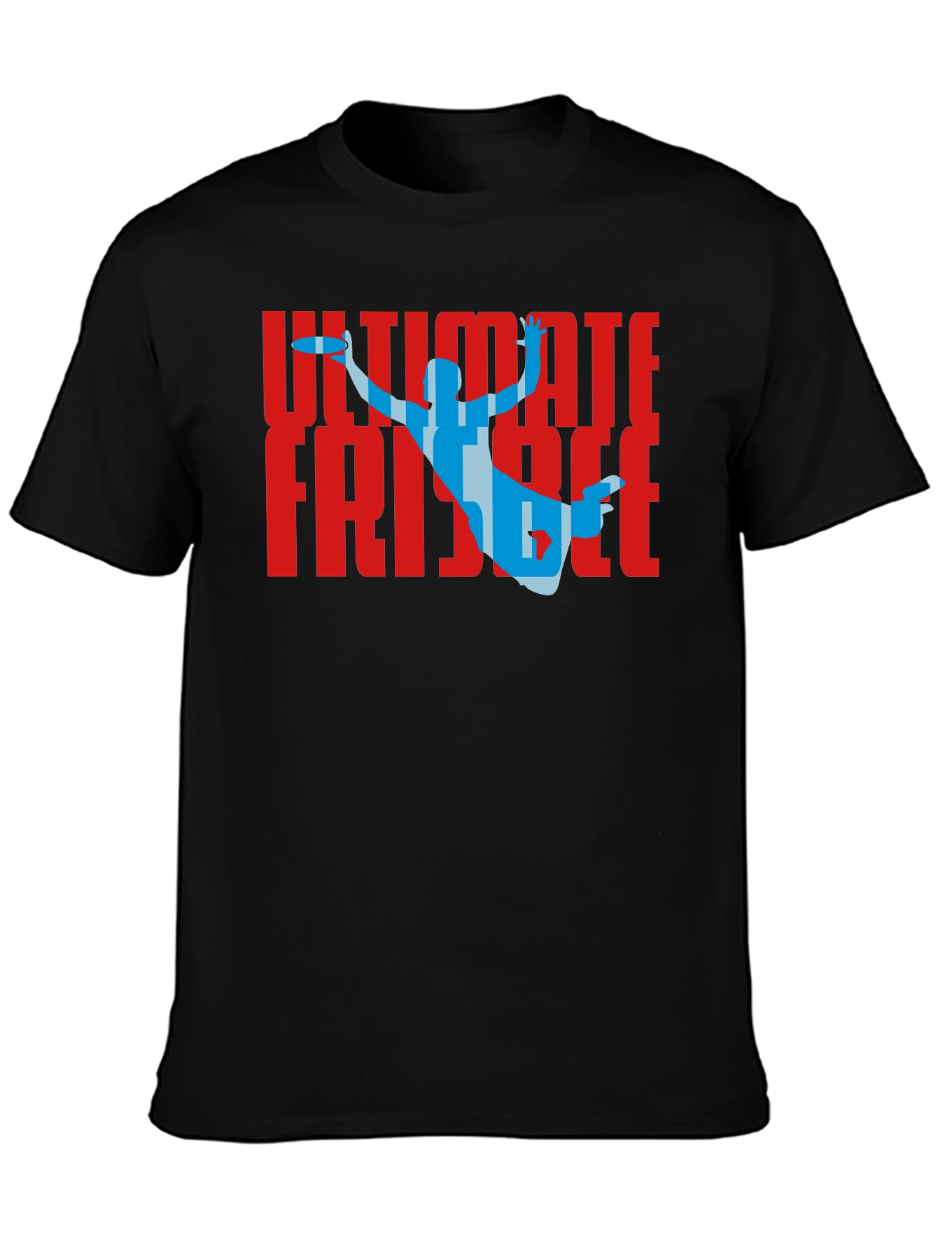 Ultimate Frisbee Graphic T-Shirt Sportswear