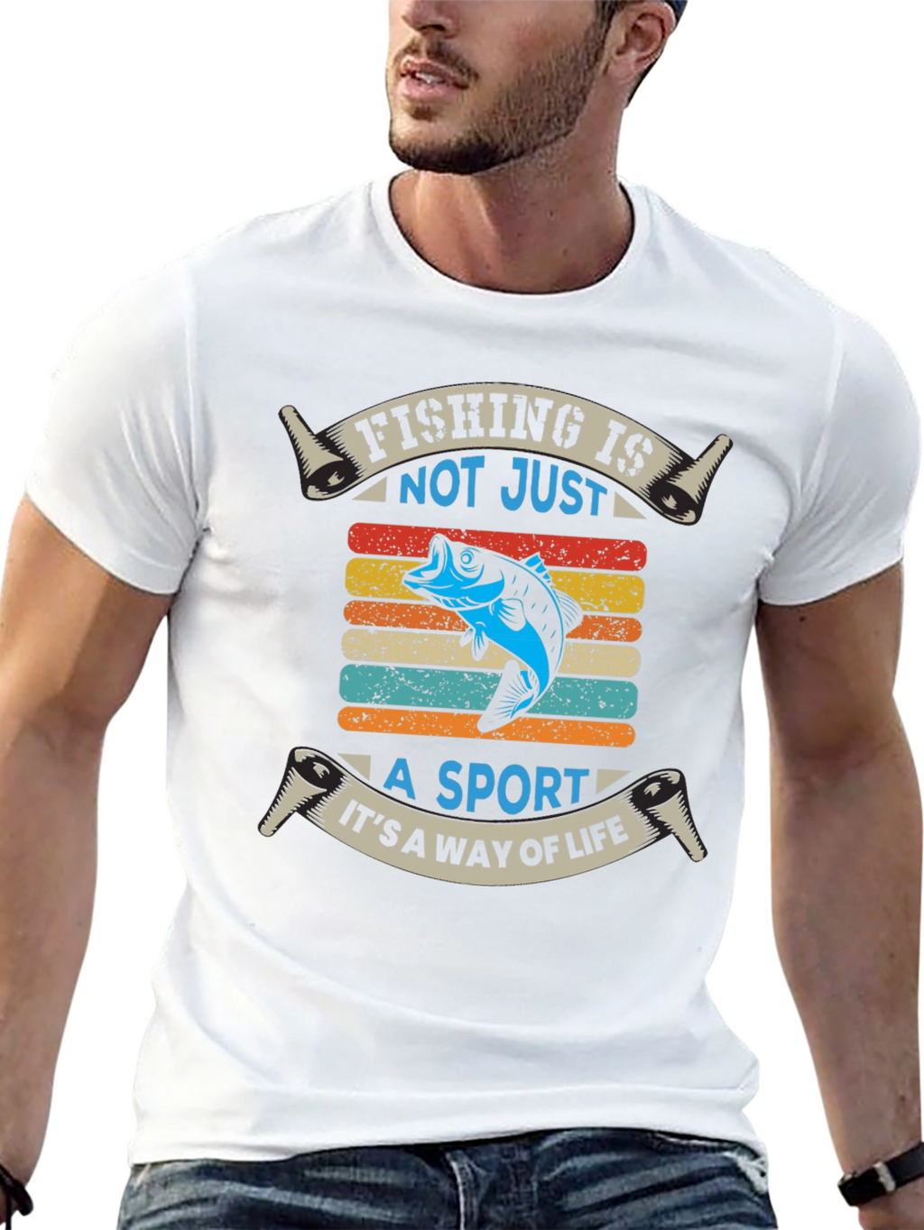 Fishing Lifestyle Graphic Tee