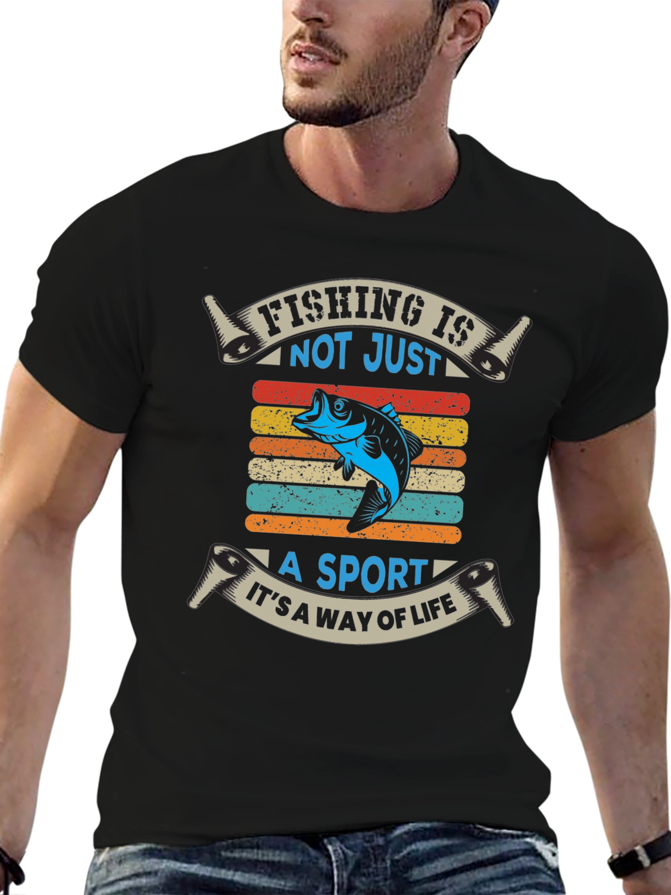 Fishing Lifestyle Graphic Tee