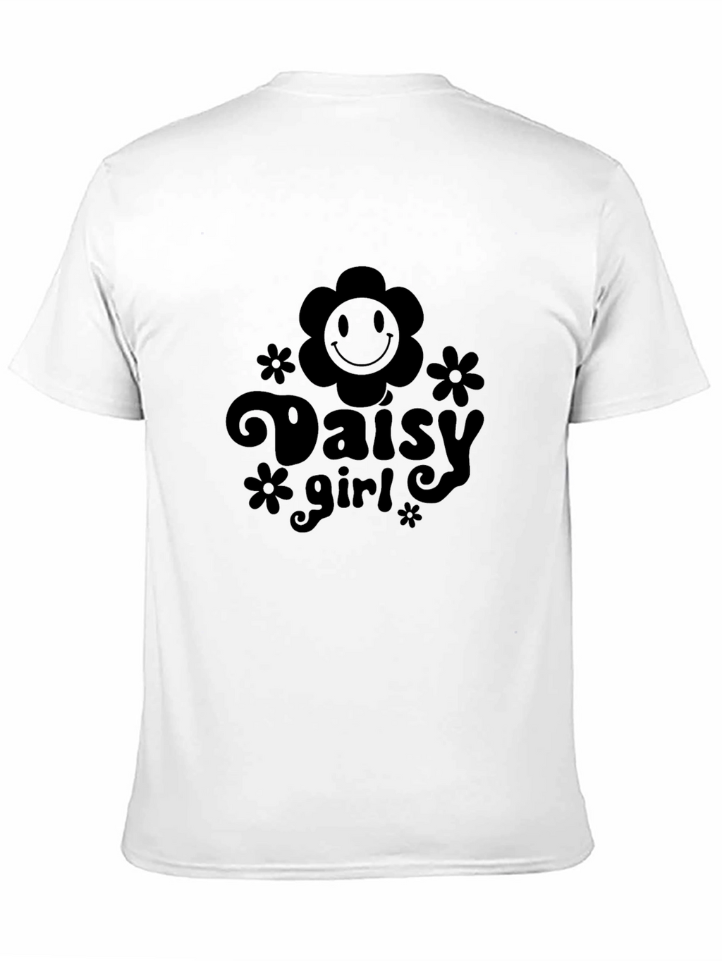 Daisy Girl Graphic Tee - Trendy Flower Power Shirt