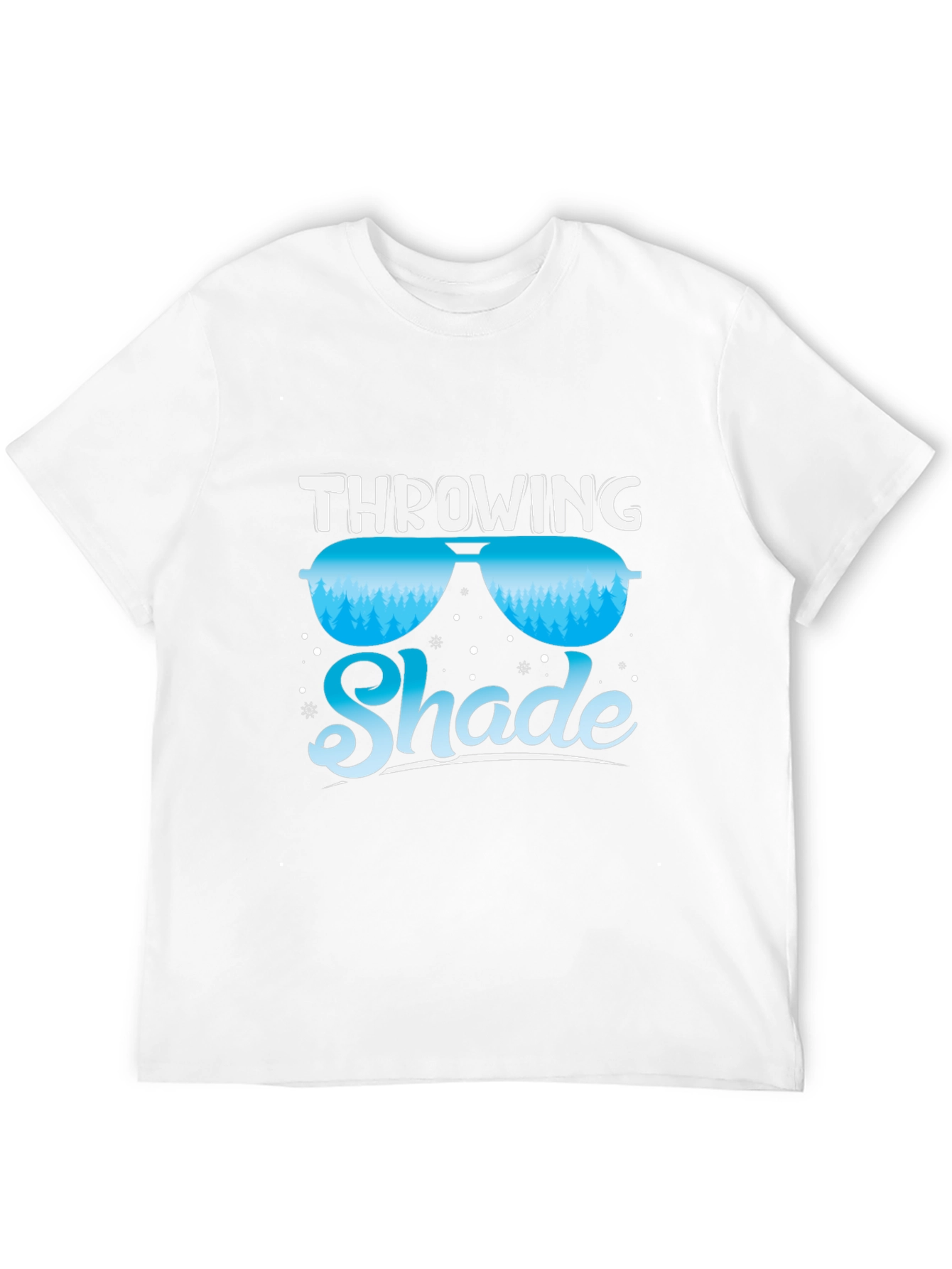 Throwing Shade Winter Sunglasses Tee