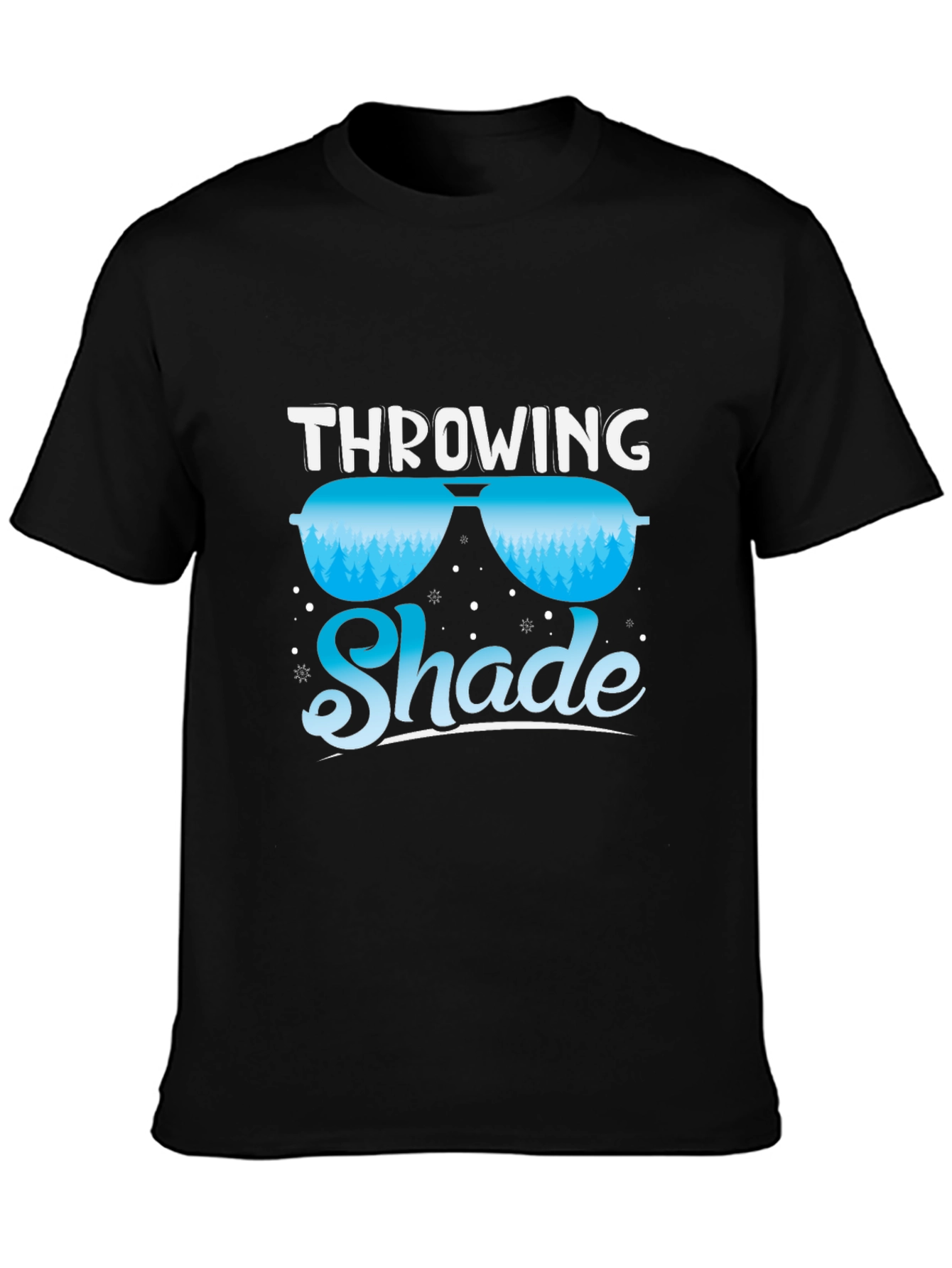Throwing Shade Winter Sunglasses Tee