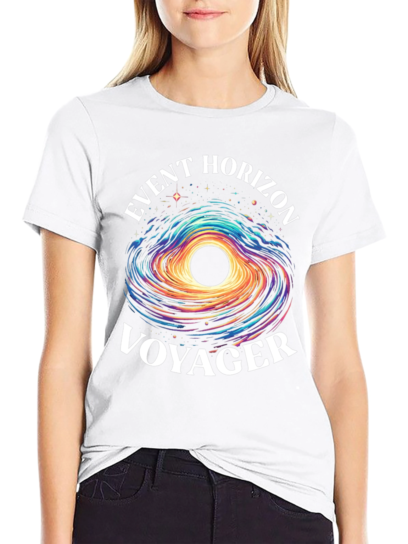 Event Horizon Voyager Black T-Shirt