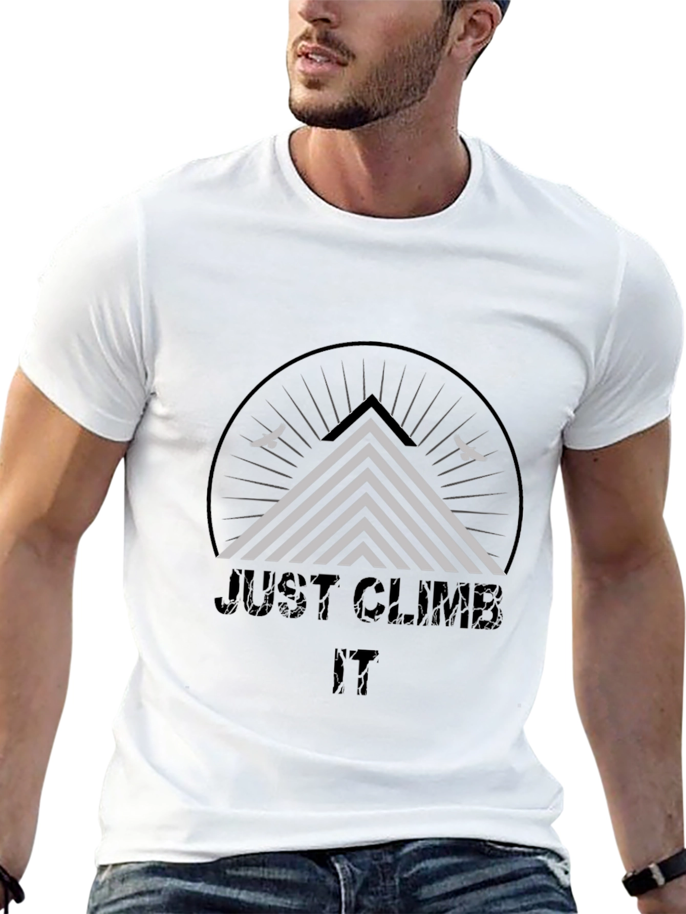 Just Climb It T-Shirt - Mountain Adventure Tee