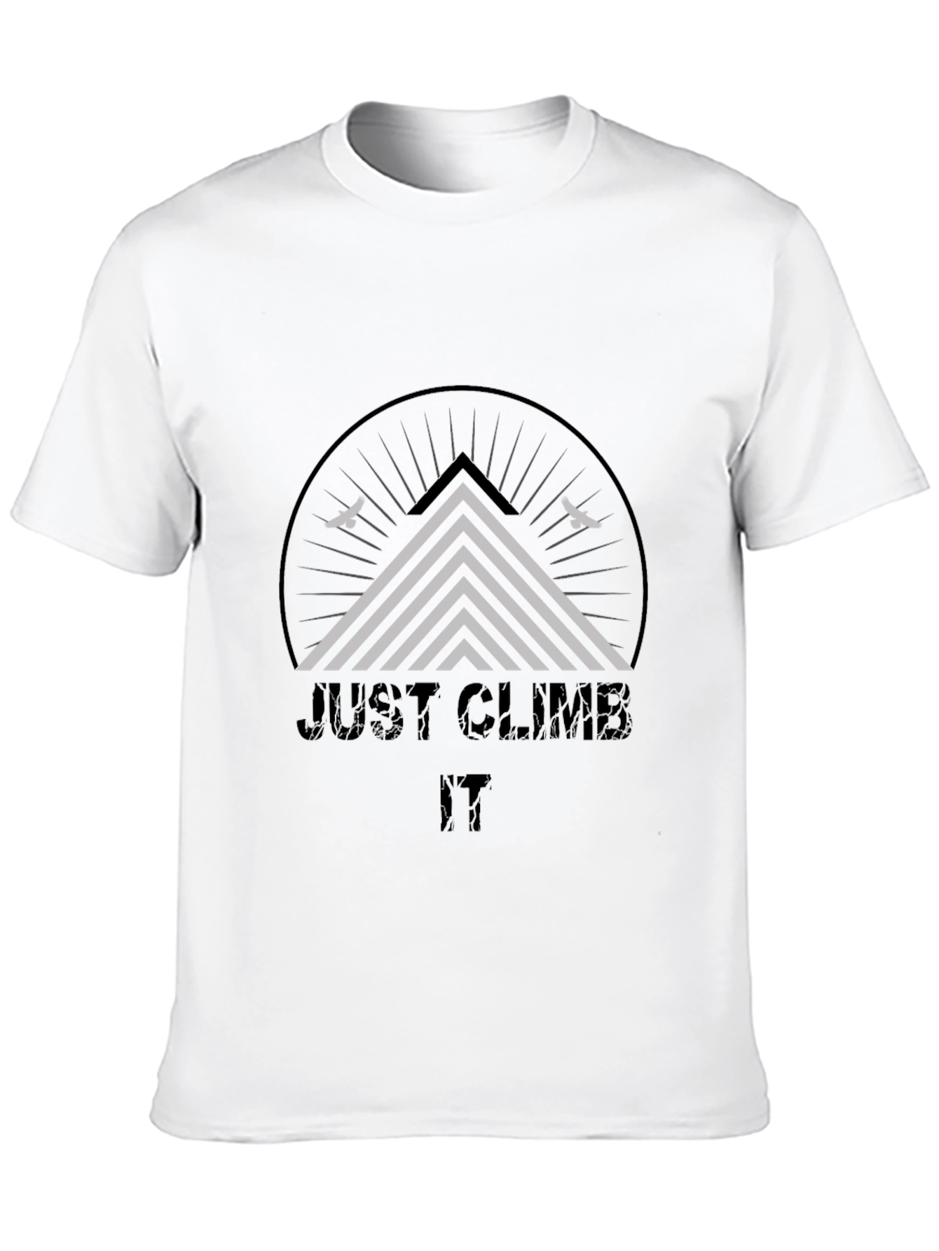 Just Climb It T-Shirt - Mountain Adventure Tee