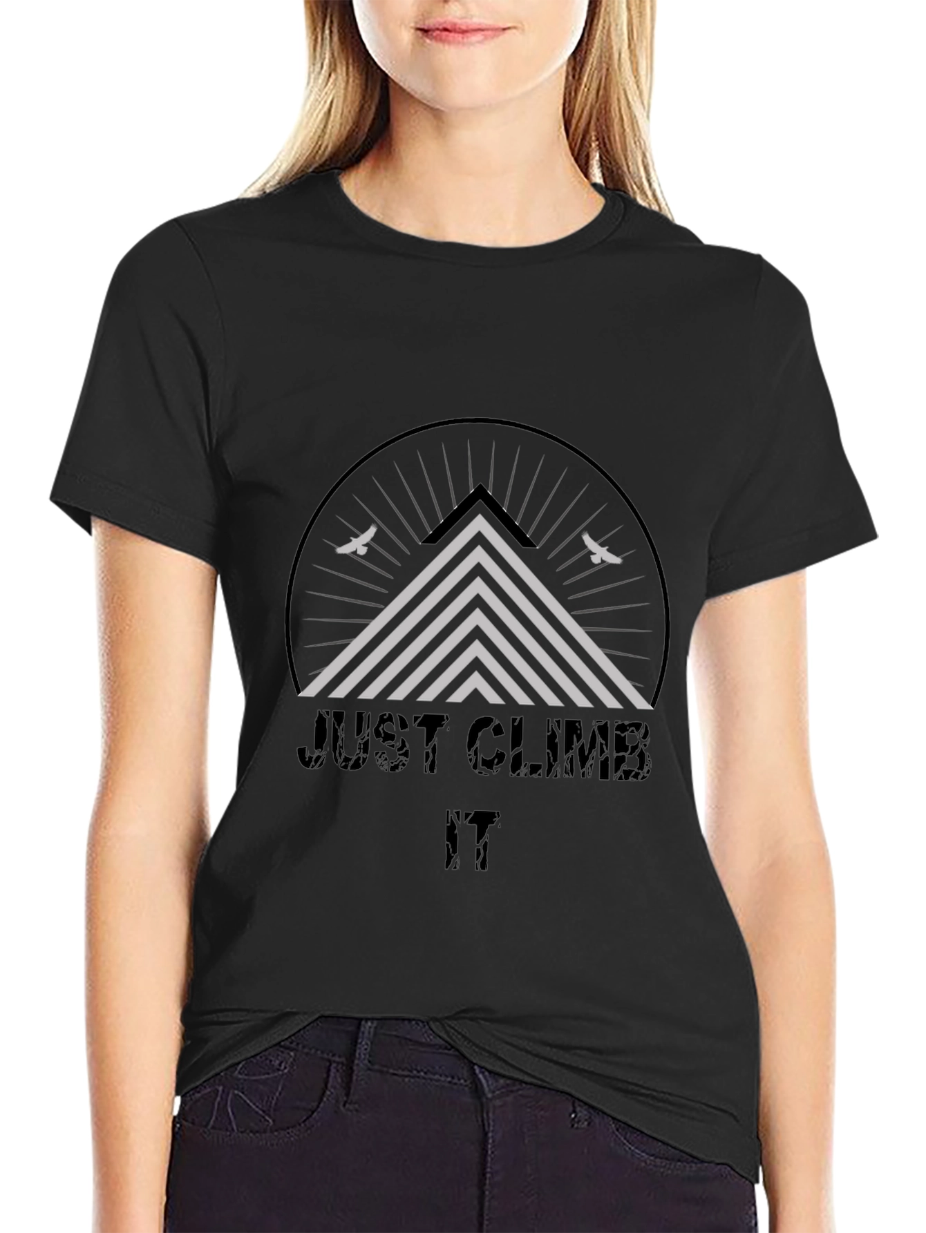 Just Climb It T-Shirt - Mountain Adventure Tee