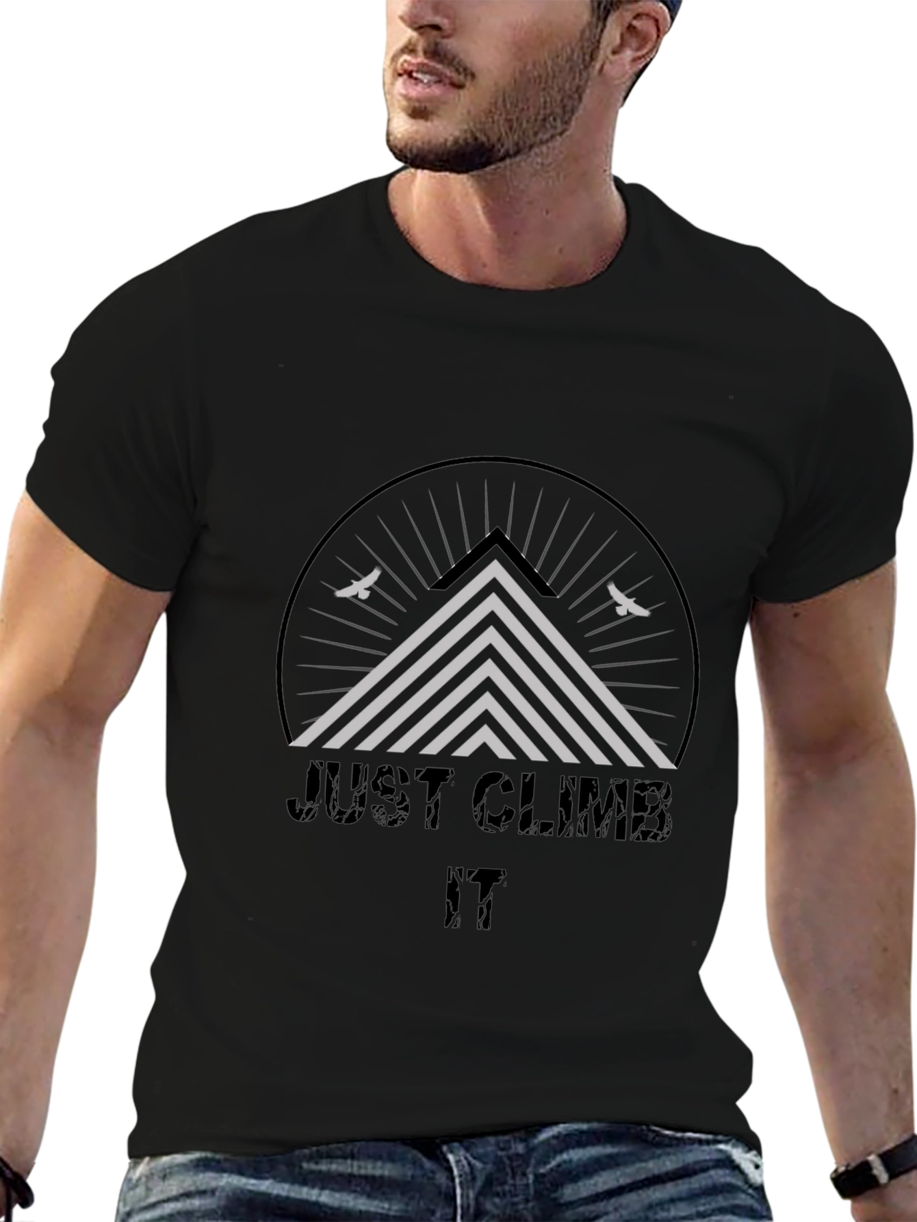 Just Climb It T-Shirt - Mountain Adventure Tee