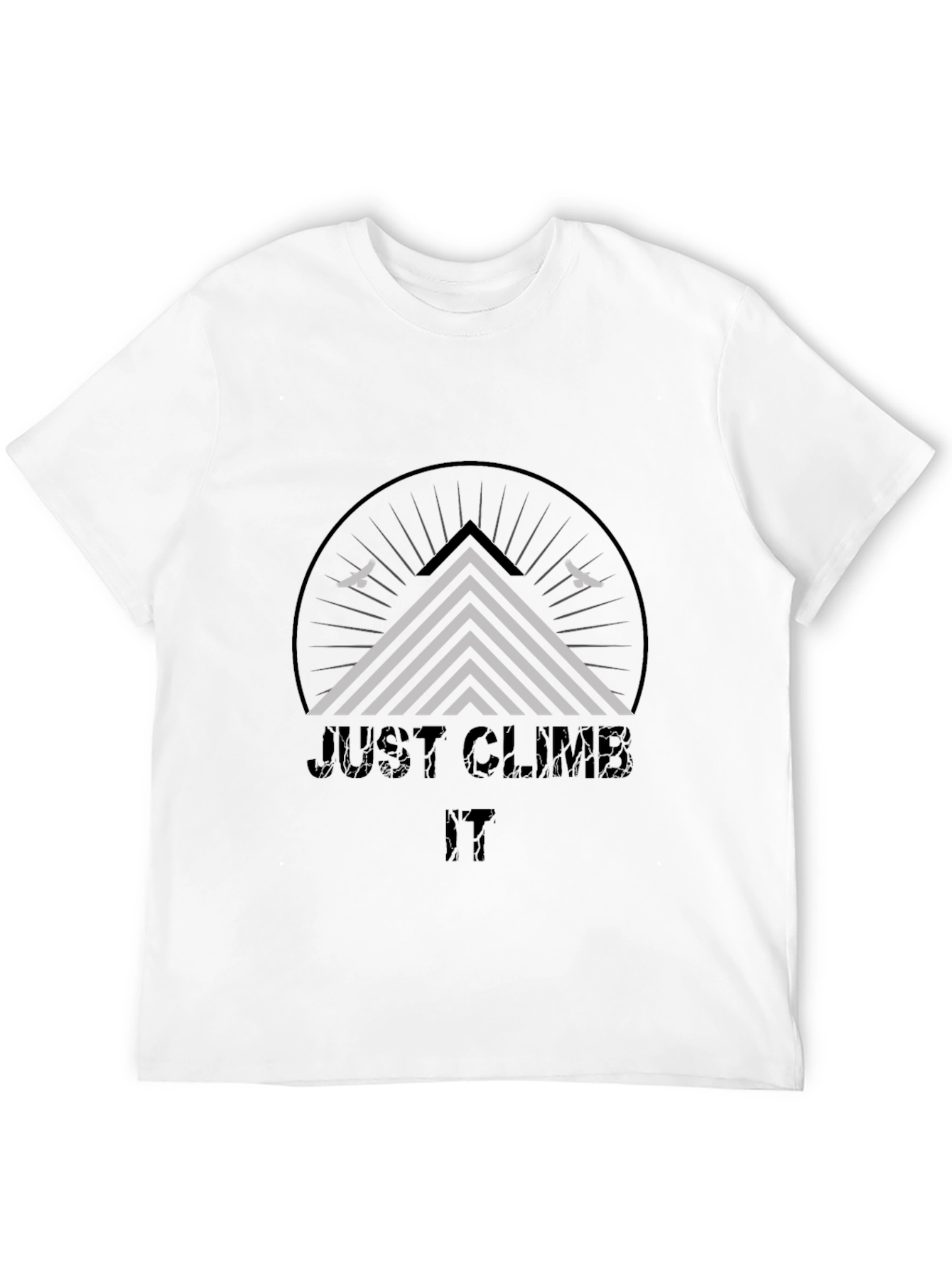 Just Climb It T-Shirt - Mountain Adventure Tee