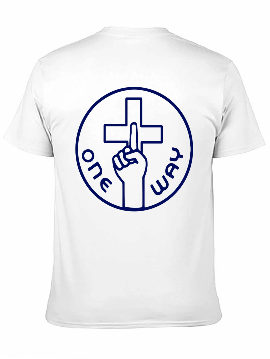 One Way Christian T-Shirt - Black