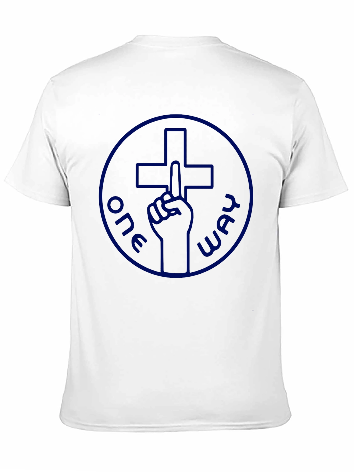 One Way Christian T-Shirt - Black