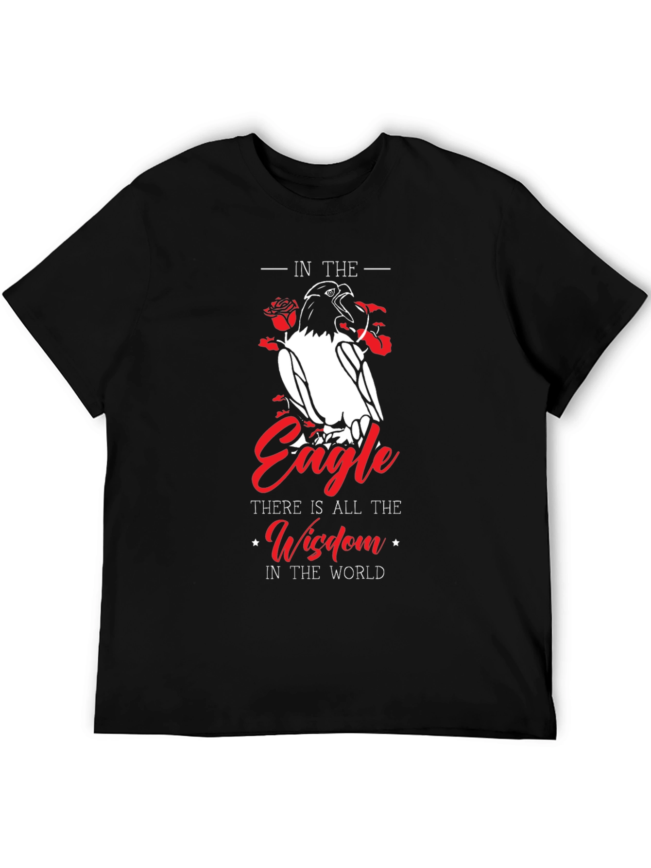 Eagle Wisdom T-Shirt - Stylish Graphic Tee