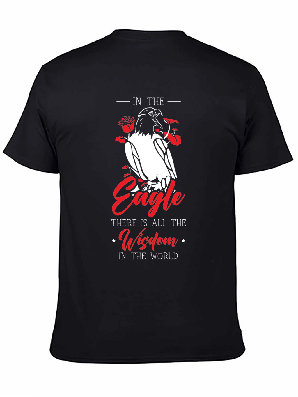 Eagle Wisdom T-Shirt - Stylish Graphic Tee