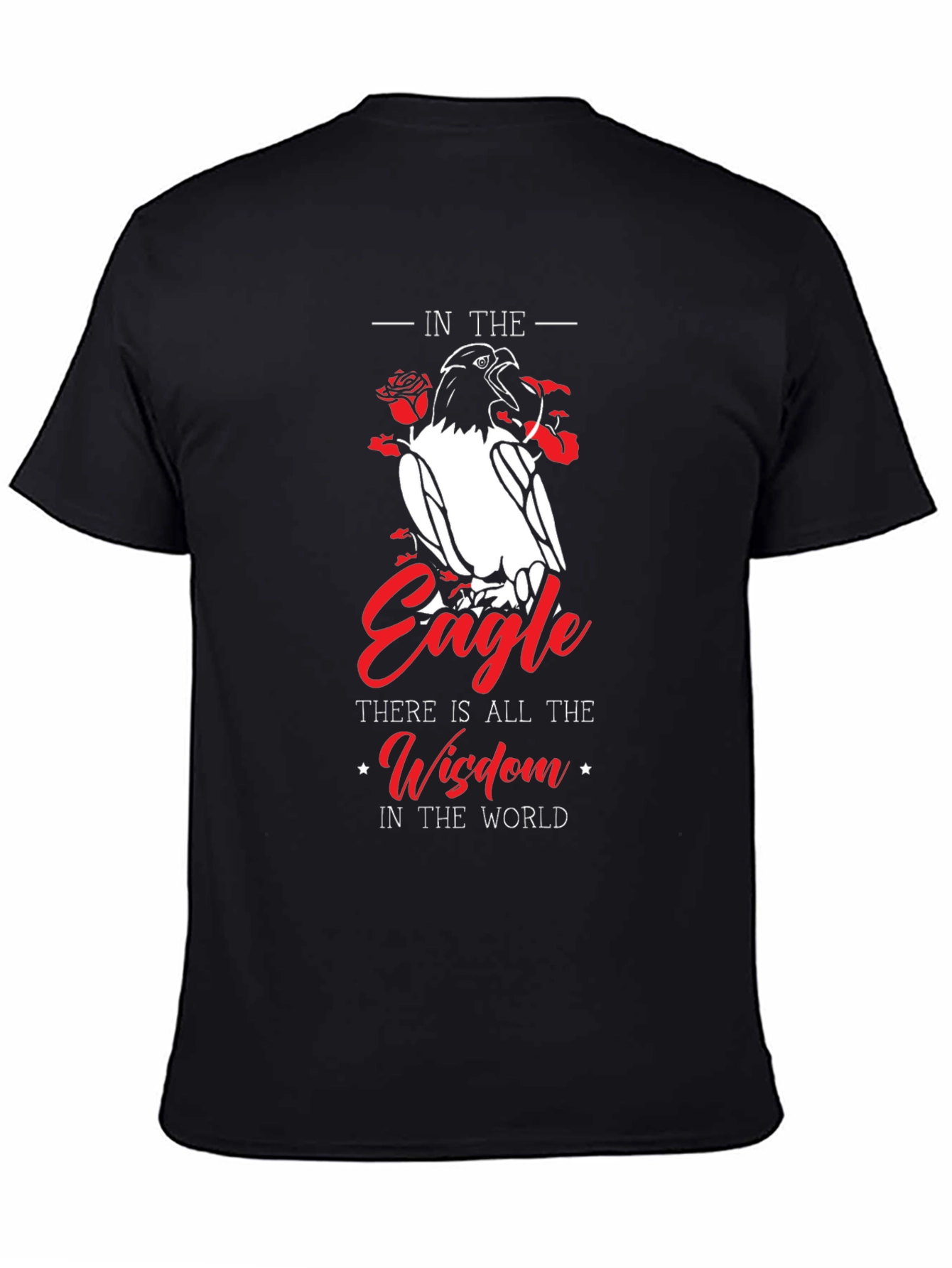 Eagle Wisdom T-Shirt - Stylish Graphic Tee