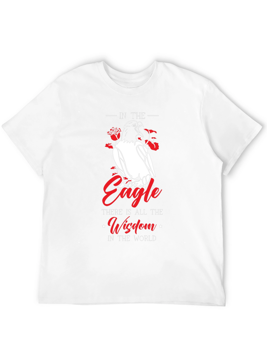 Eagle Wisdom T-Shirt - Stylish Graphic Tee