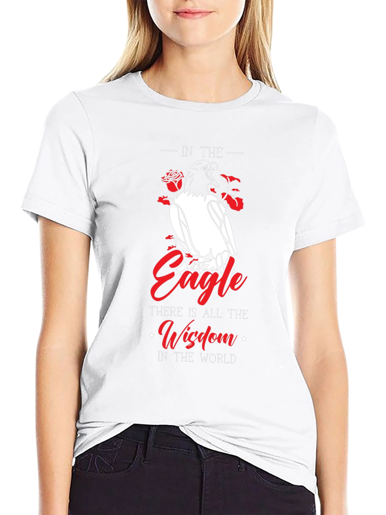 Eagle Wisdom T-Shirt - Stylish Graphic Tee