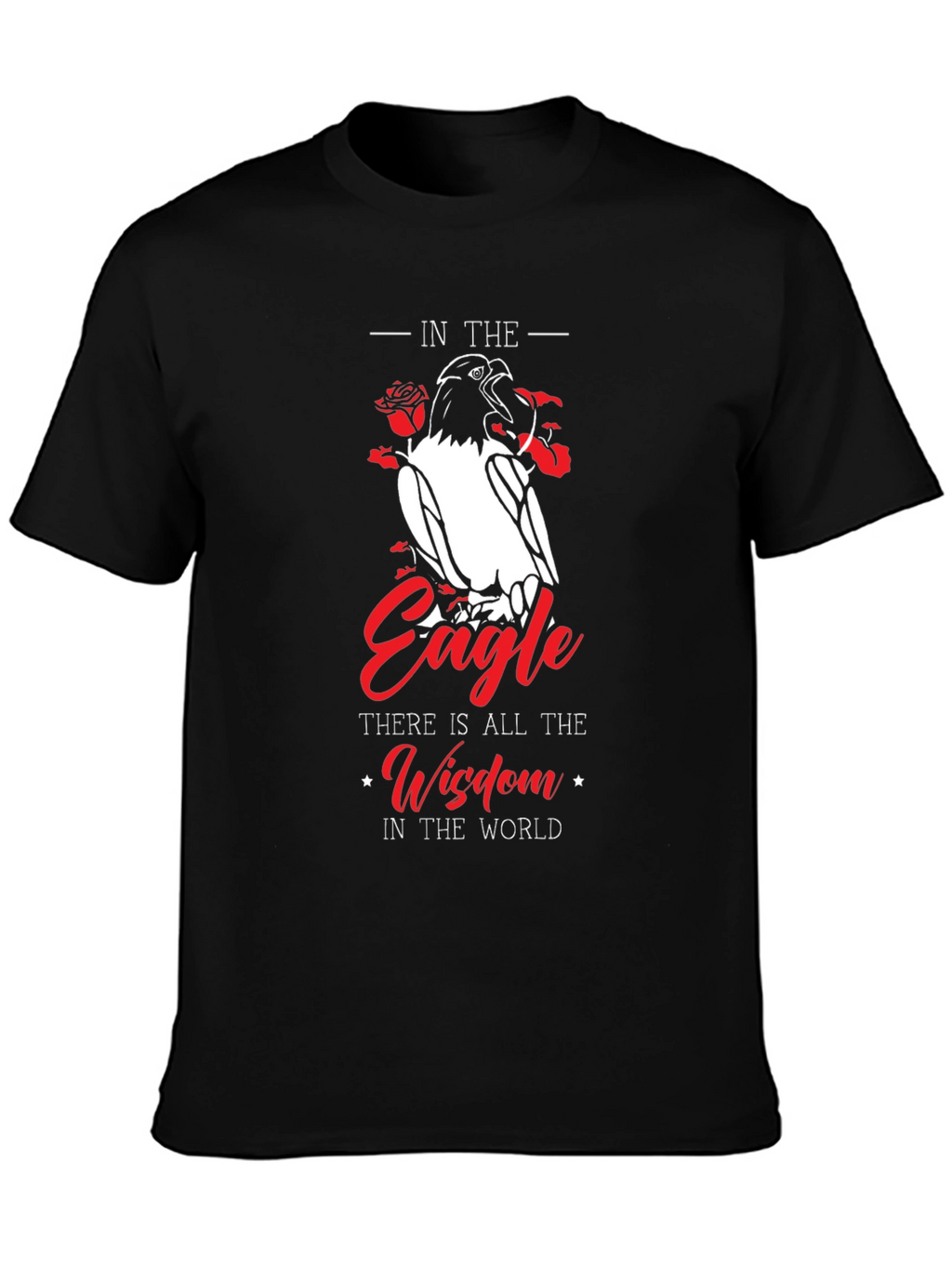Eagle Wisdom T-Shirt - Stylish Graphic Tee