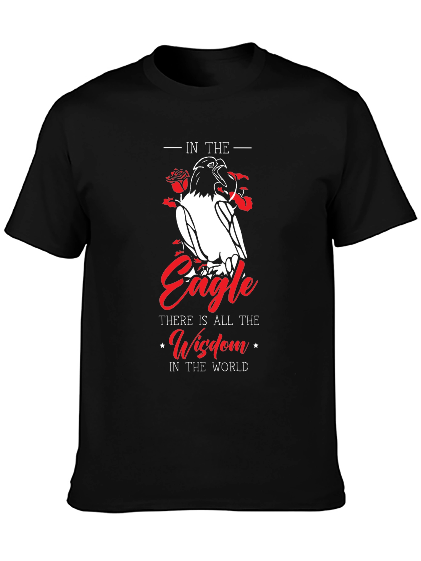 Eagle Wisdom T-Shirt - Stylish Graphic Tee