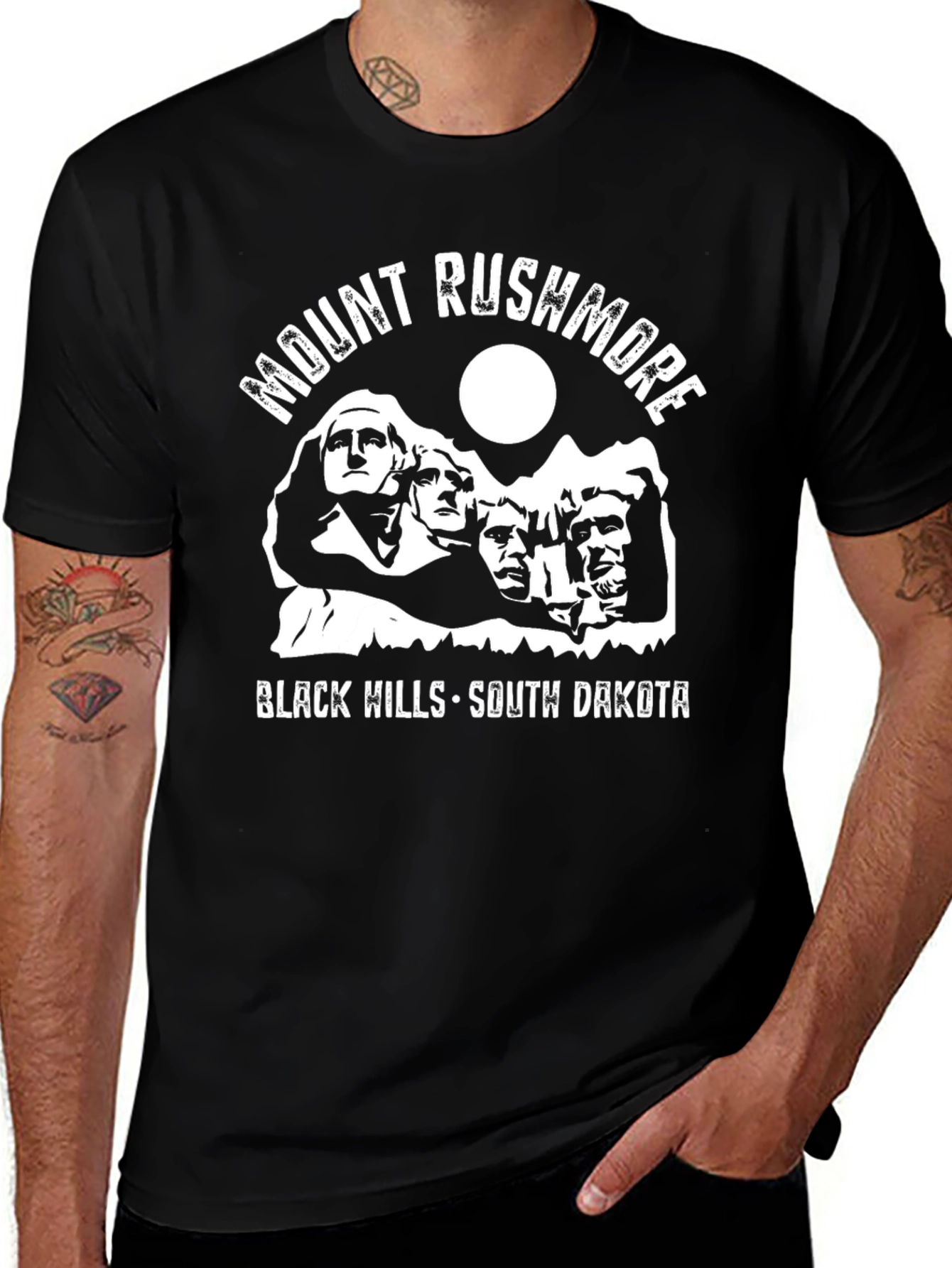 Mount Rushmore T-Shirt - Black Hills South Dakota