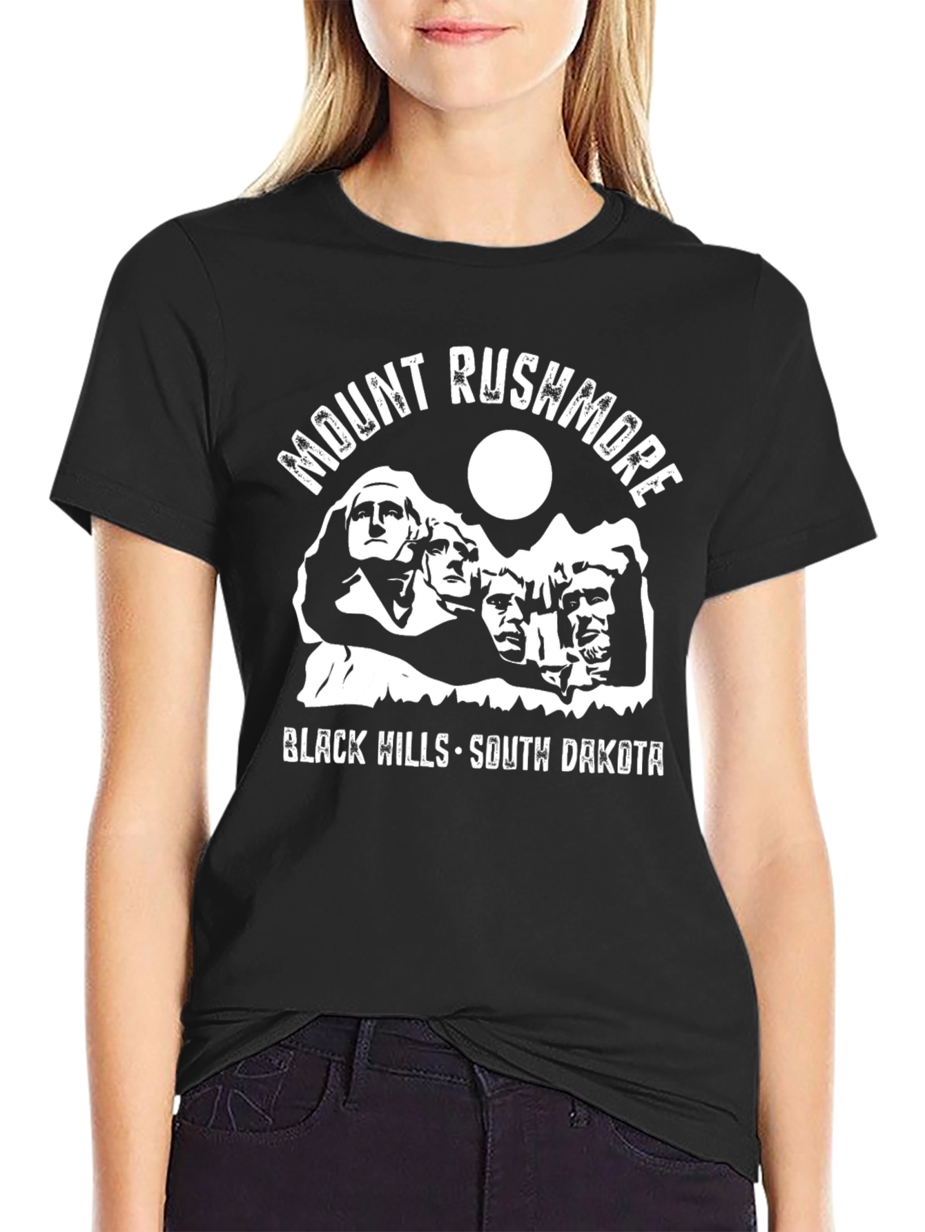 Mount Rushmore T-Shirt - Black Hills South Dakota