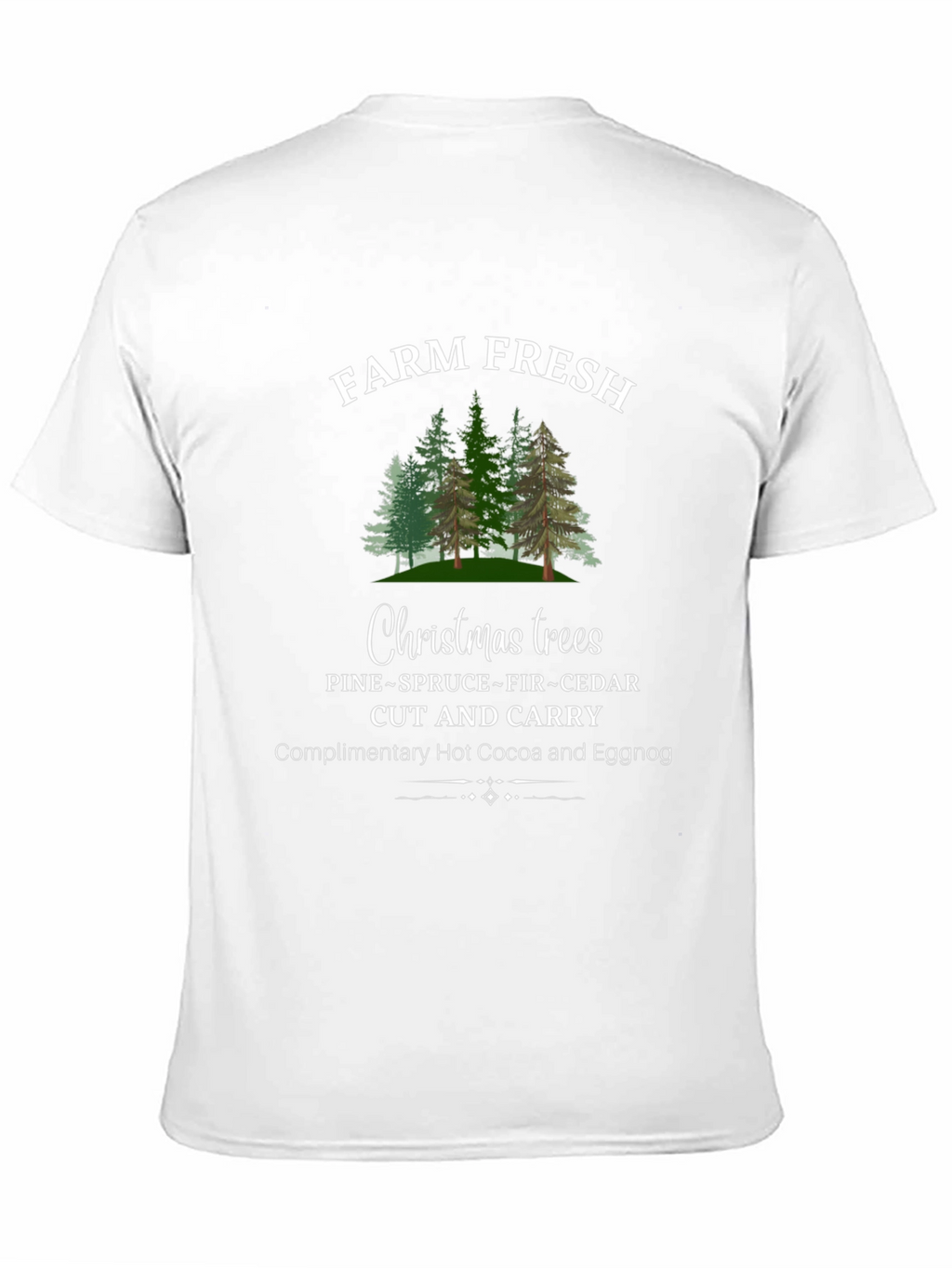 Farm Fresh Christmas Trees Graphic Tee