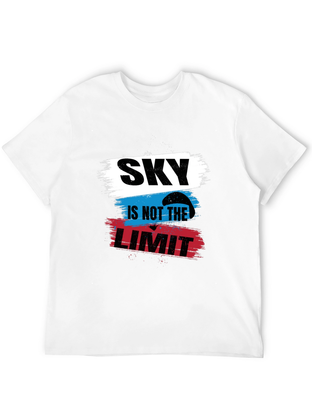 Sky Is Not The Limit Black T-Shirt