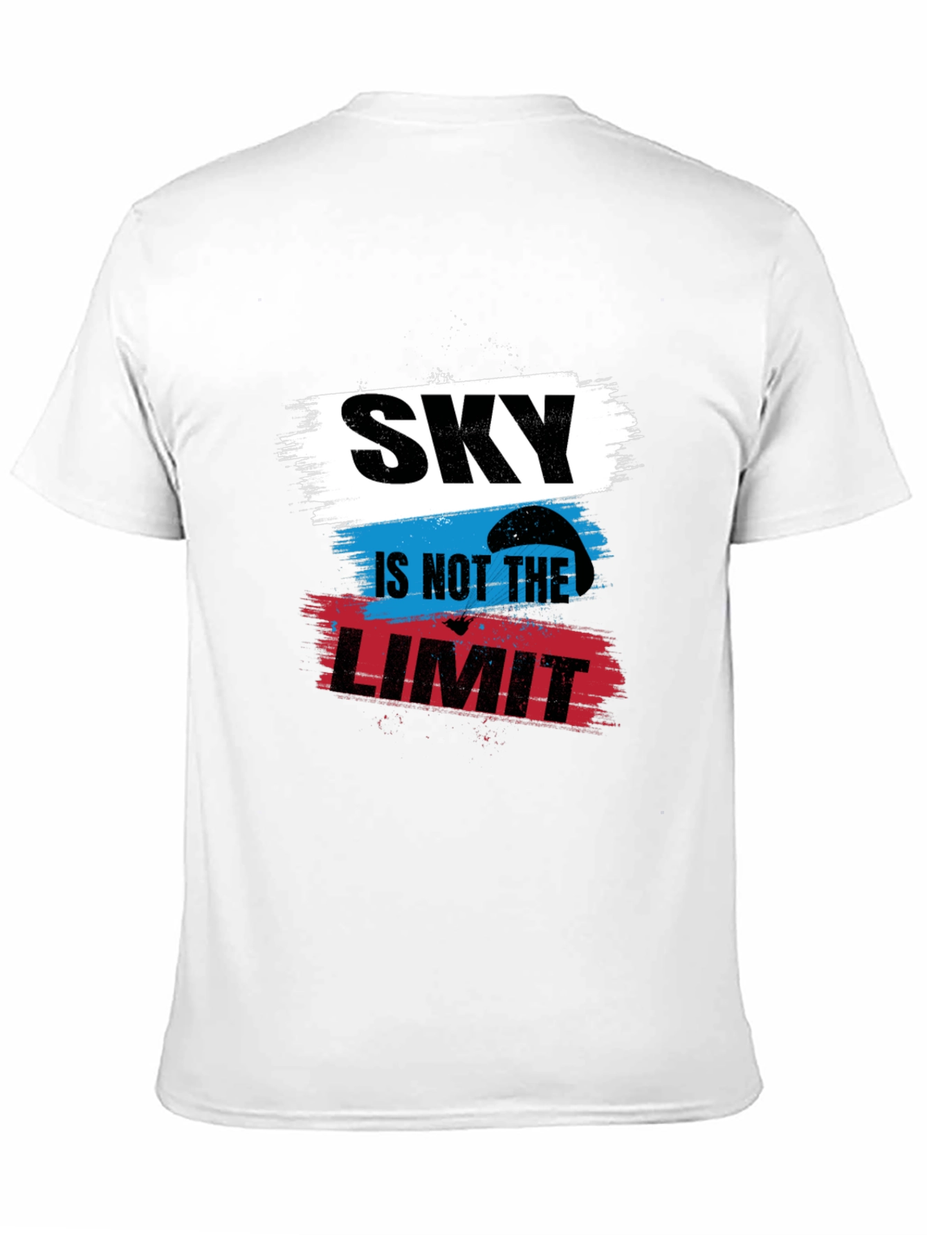 Sky Is Not The Limit Black T-Shirt