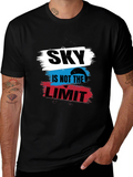 Sky Is Not The Limit Black T-Shirt