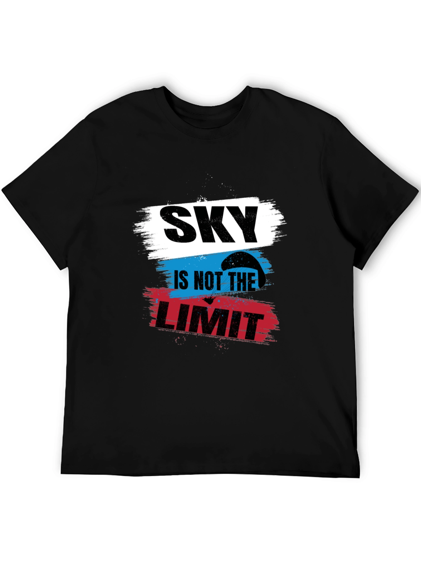 Sky Is Not The Limit Black T-Shirt